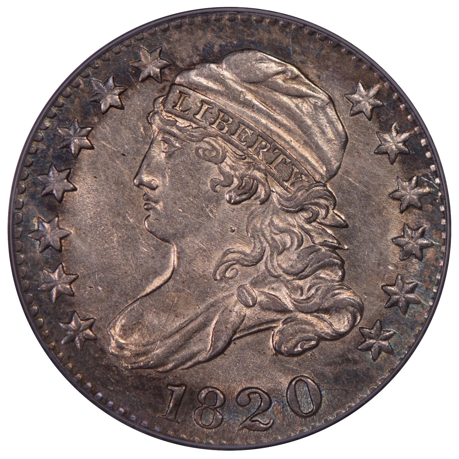 1820 JR-3 P58 21464463 Obverse