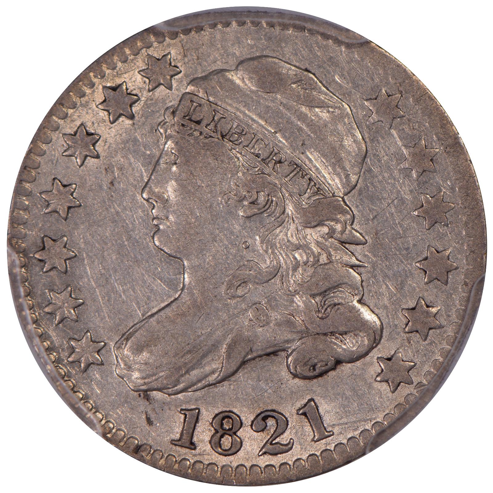 1821 JR-7 P45 35442070 Obverse