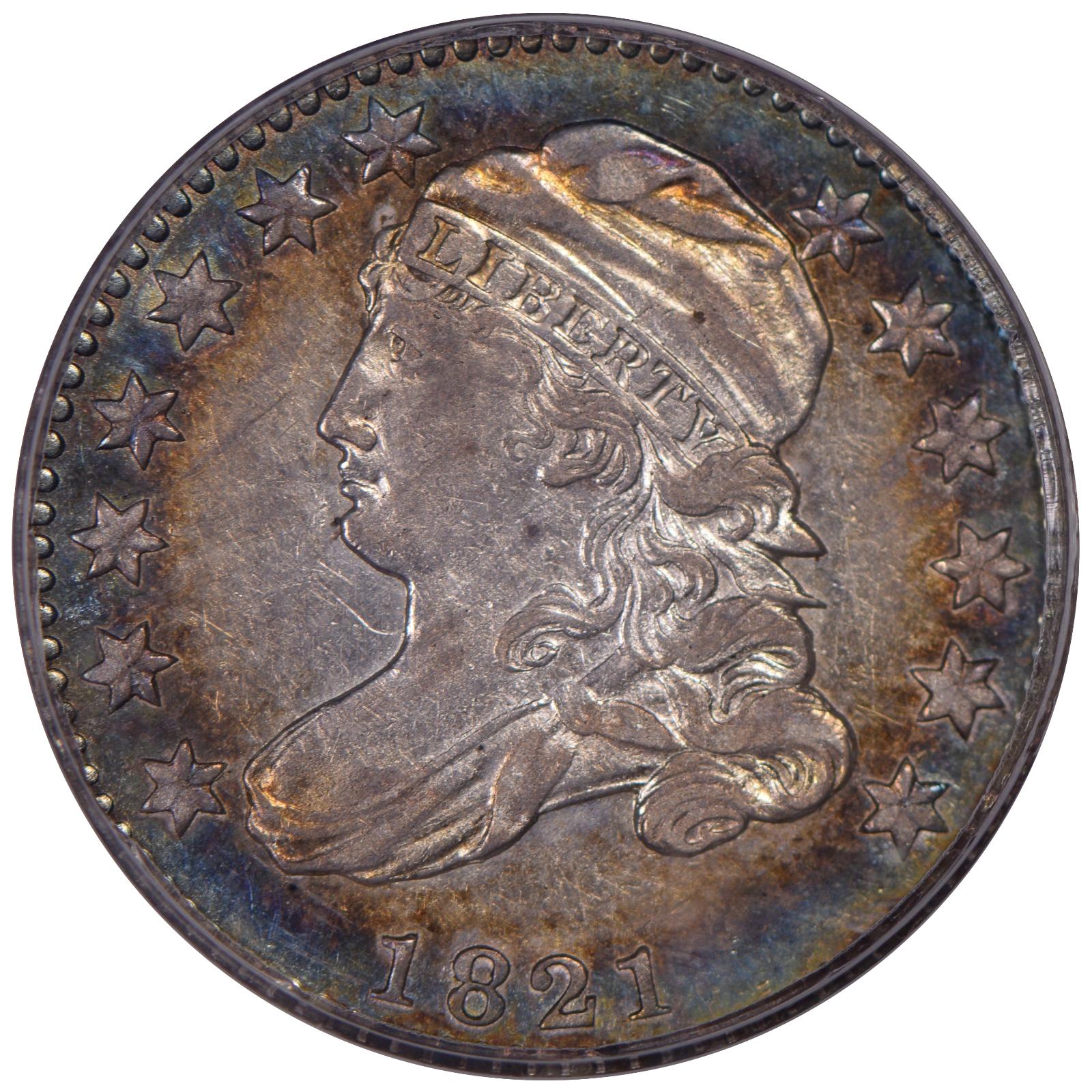1821 JR-9 P45 5738349 Obverse