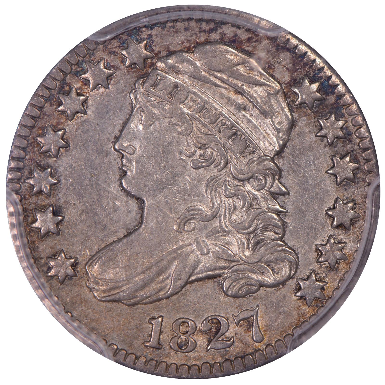 1827 JR-12 P55 32606480 Obverse