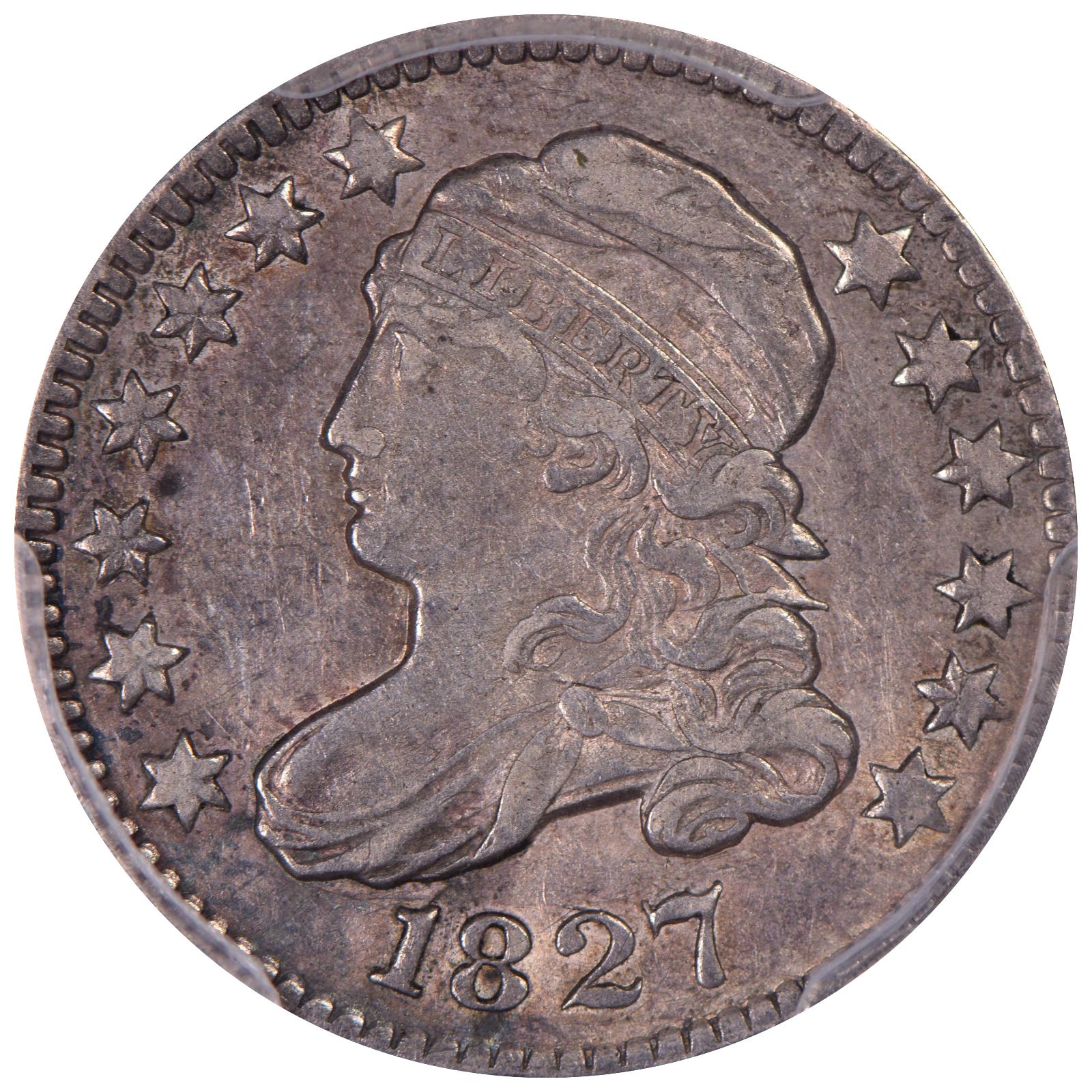 1827 JR-7 P50C 32262744 Obverse