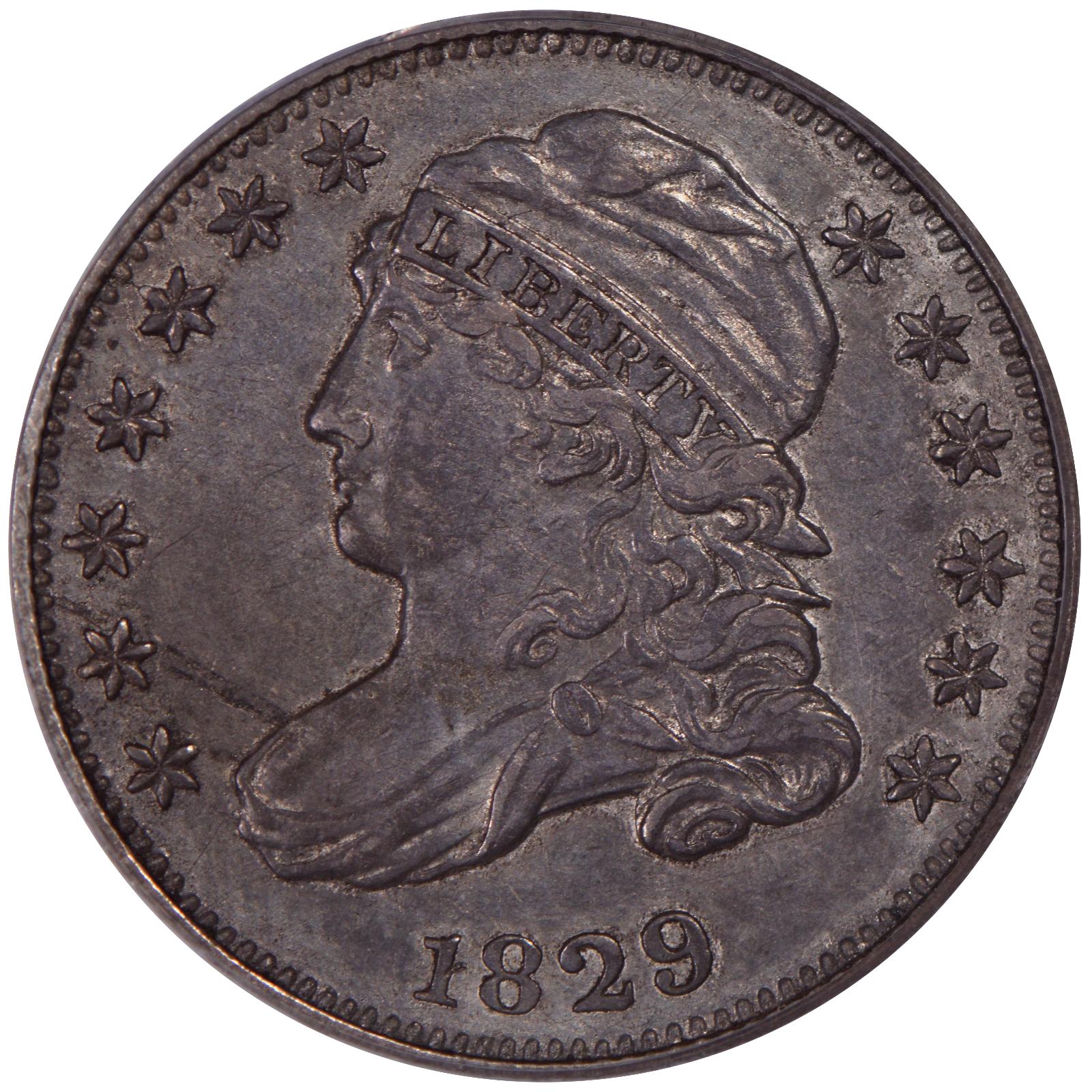 1829 JR-5 P45 18585110 Obverse