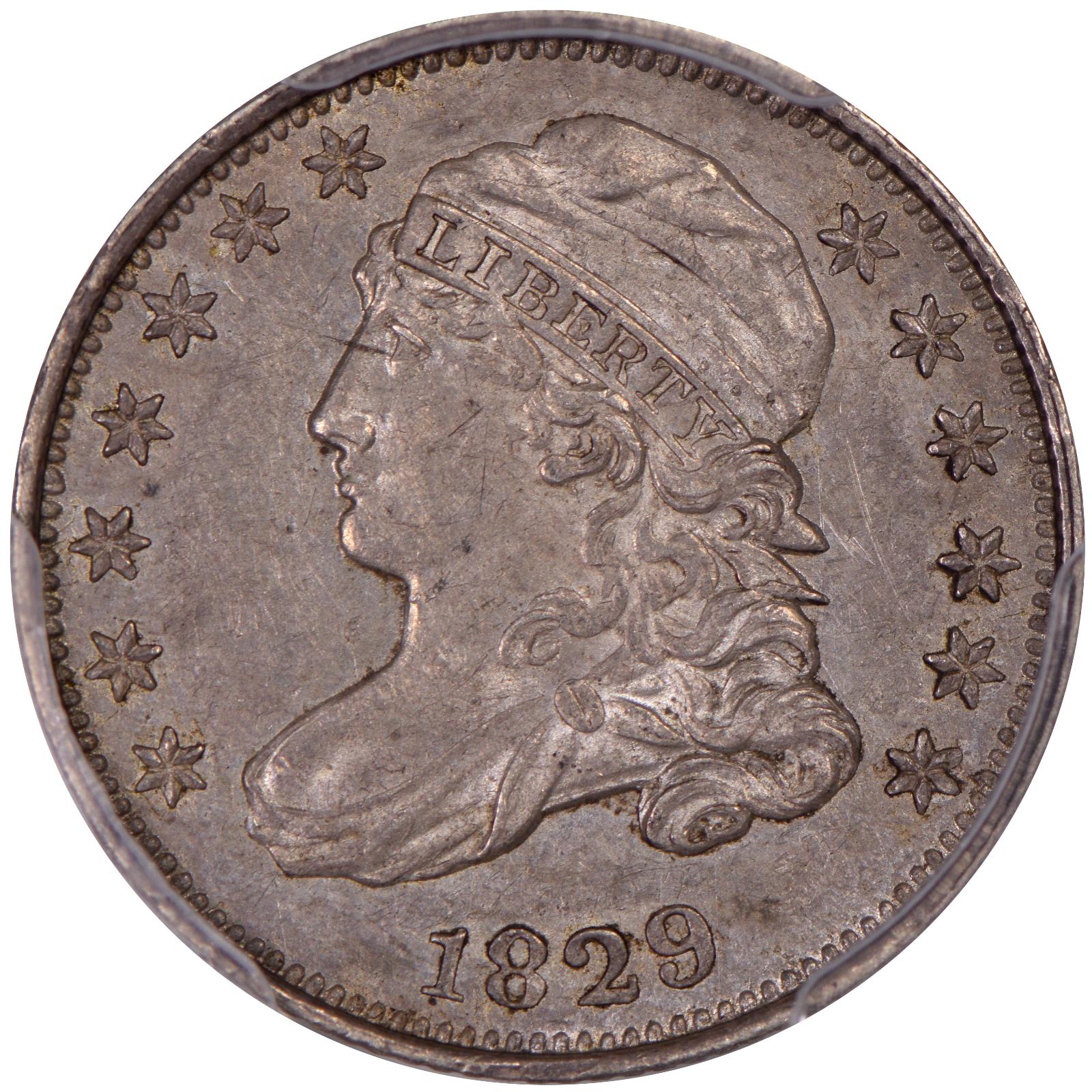 1829 JR-6 P58C 12602164 Obverse
