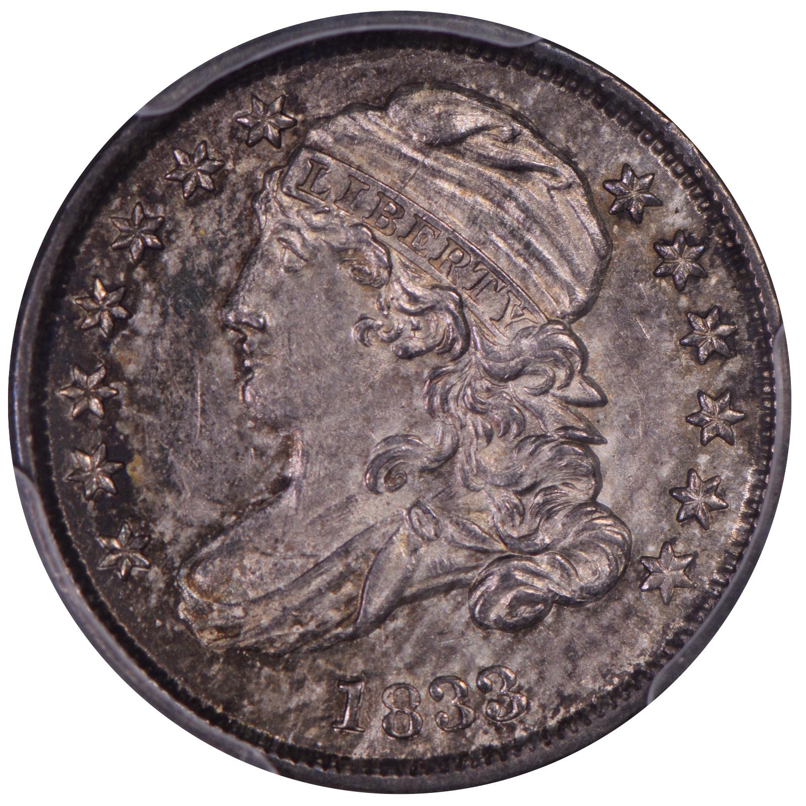 1833 JR-3 P63 83151266 Obverse