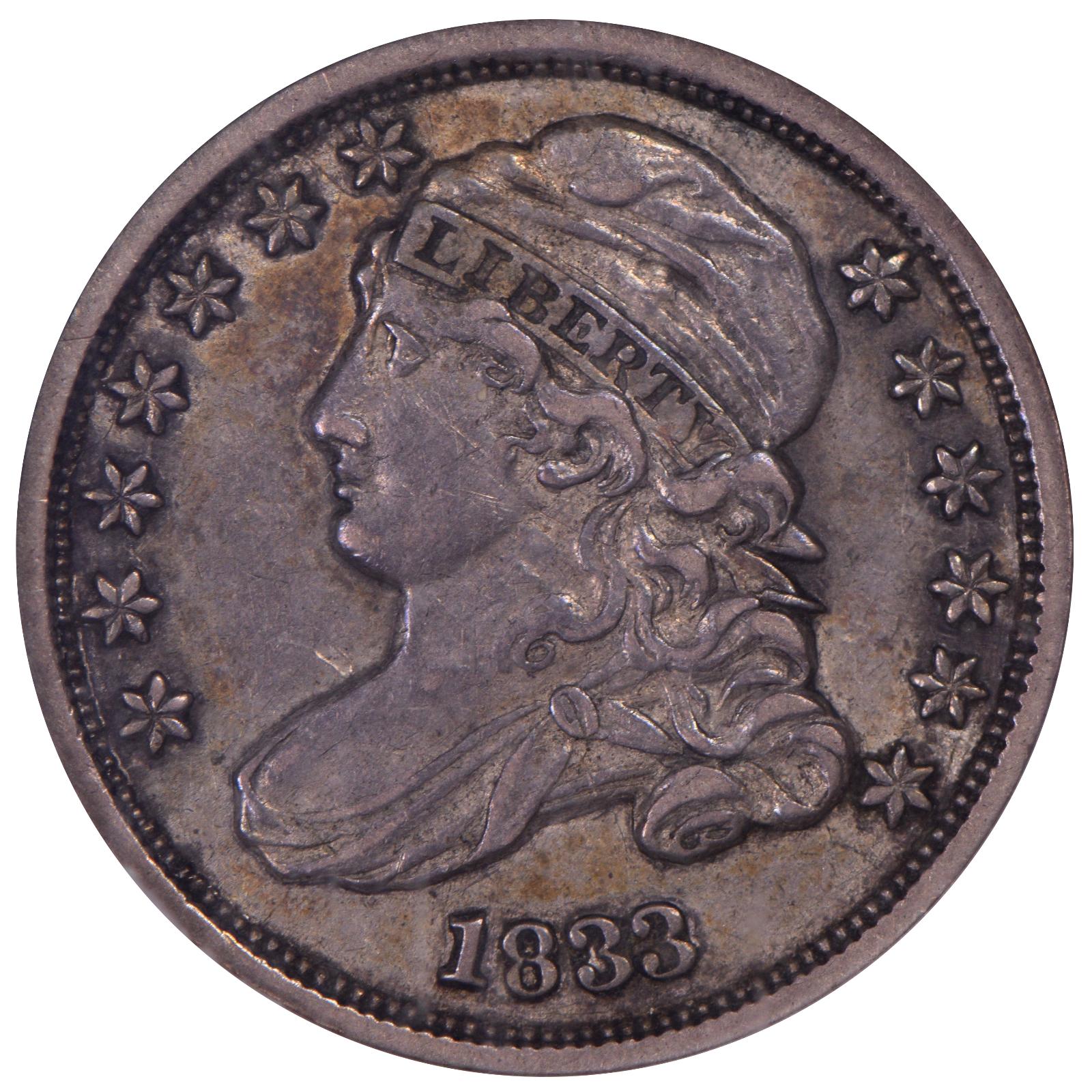 1833 JR-6 N55 656429-004 Obverse