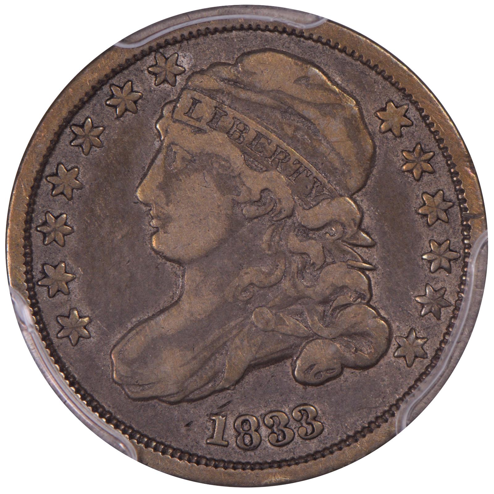 1833 JR-8 P12 25264514 Obverse