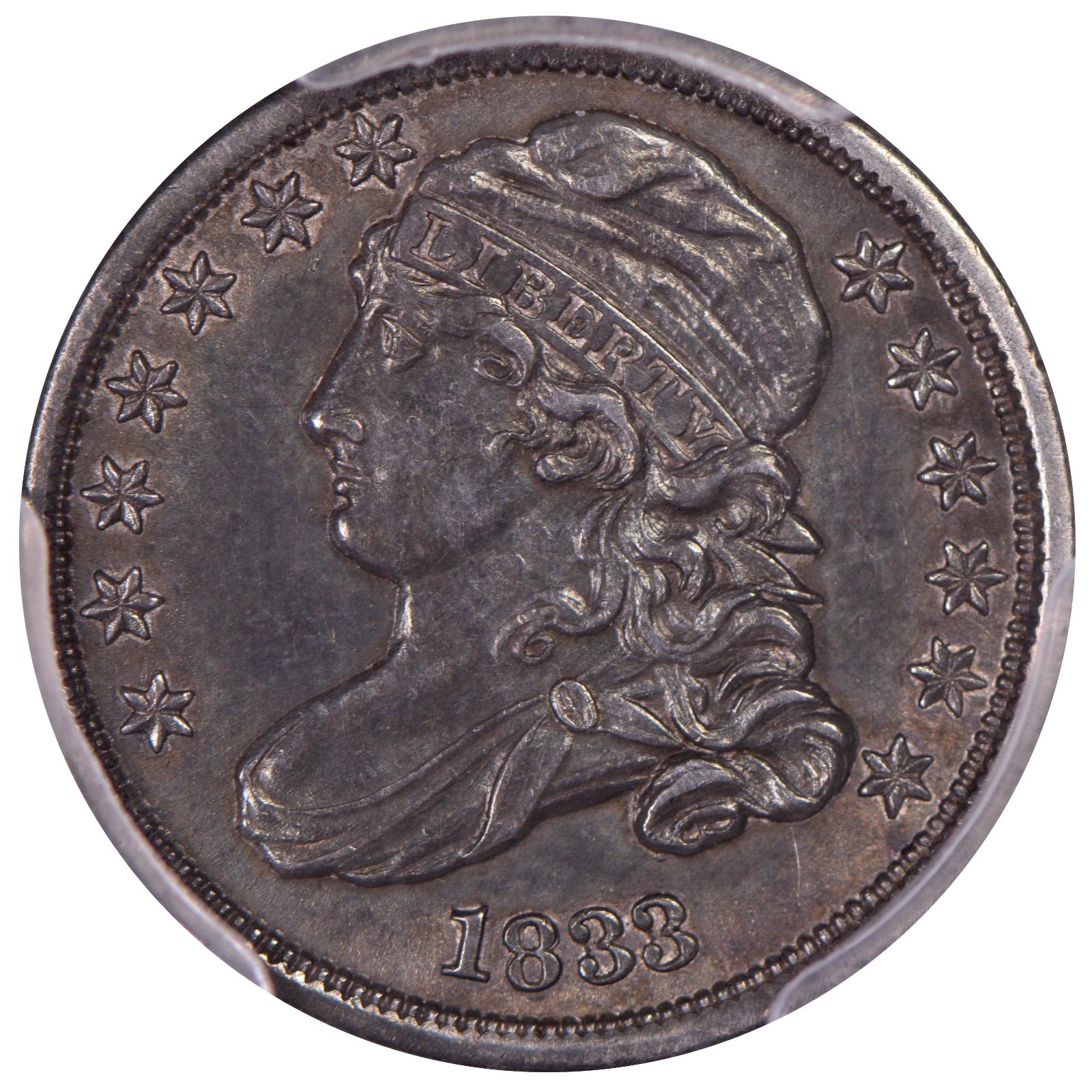 1833 JR-8 P55 34721815 Obverse
