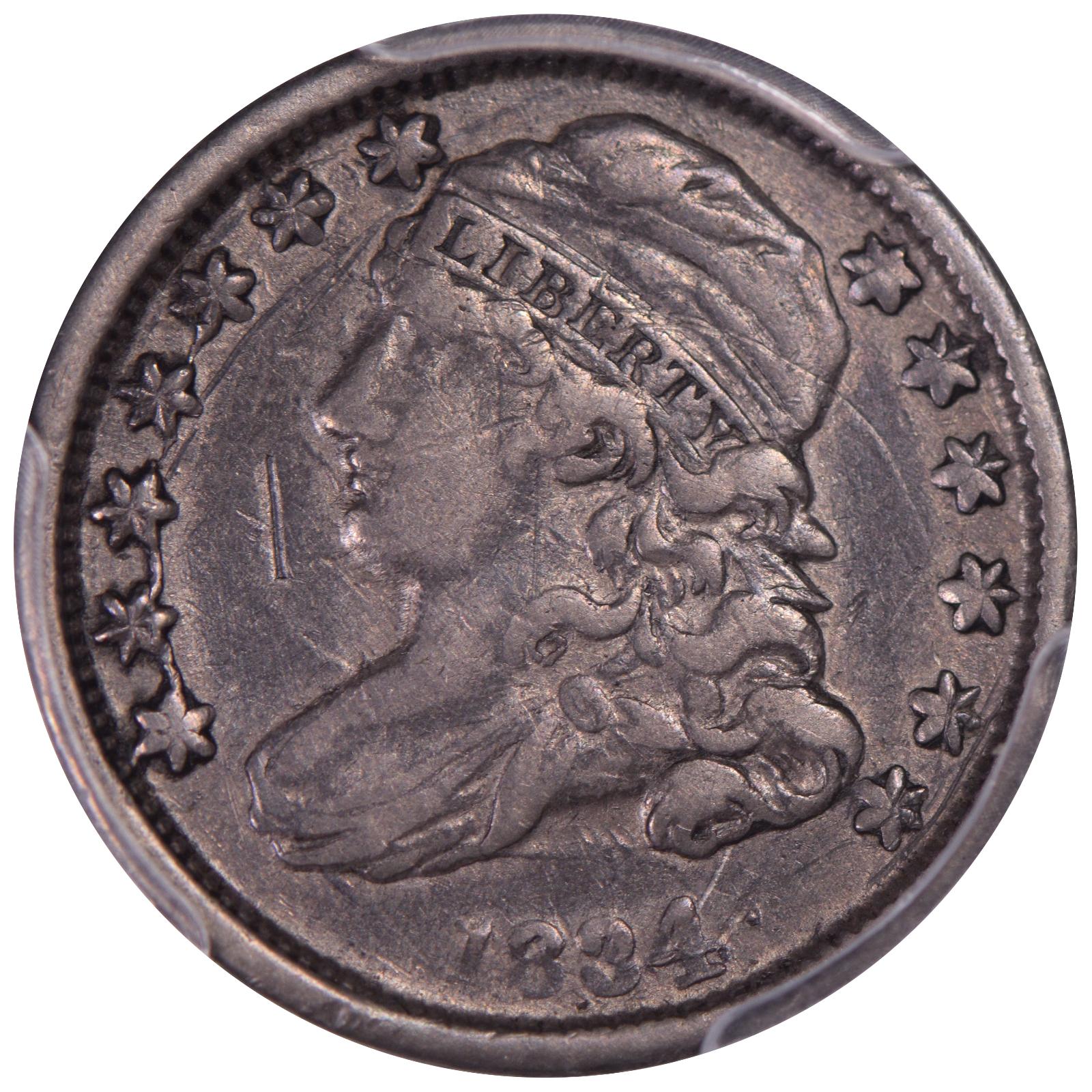 1834 JR-2 VF Det 33112488 Obverse