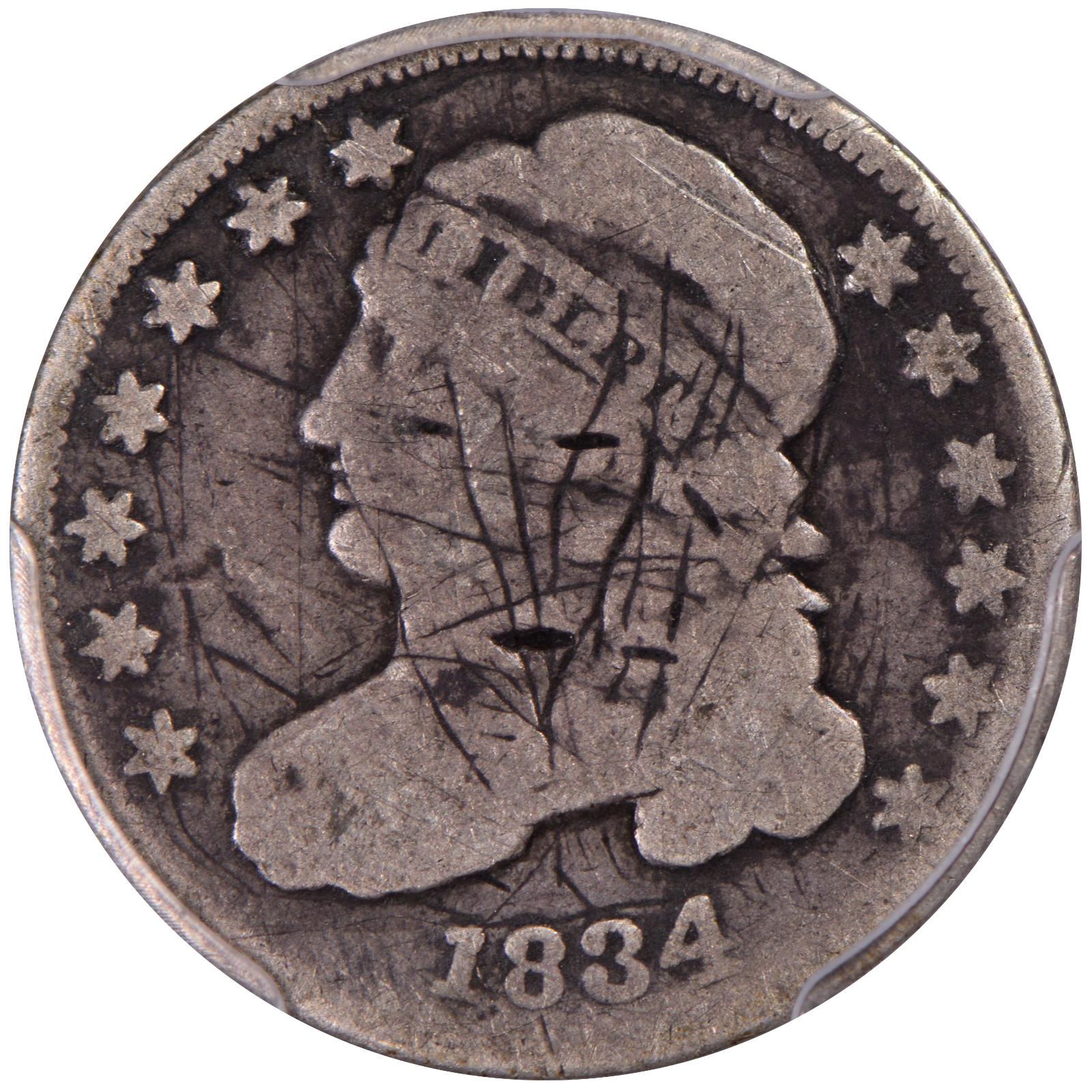 1834 JR-4 G D51007293 Obverse