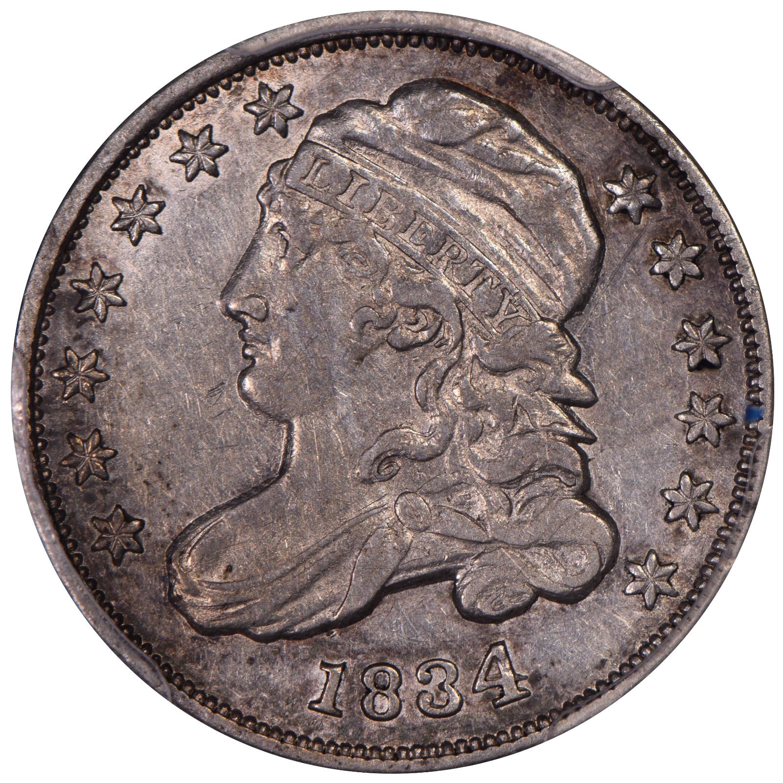 1834 JR-4 P50 83009616 Obverse
