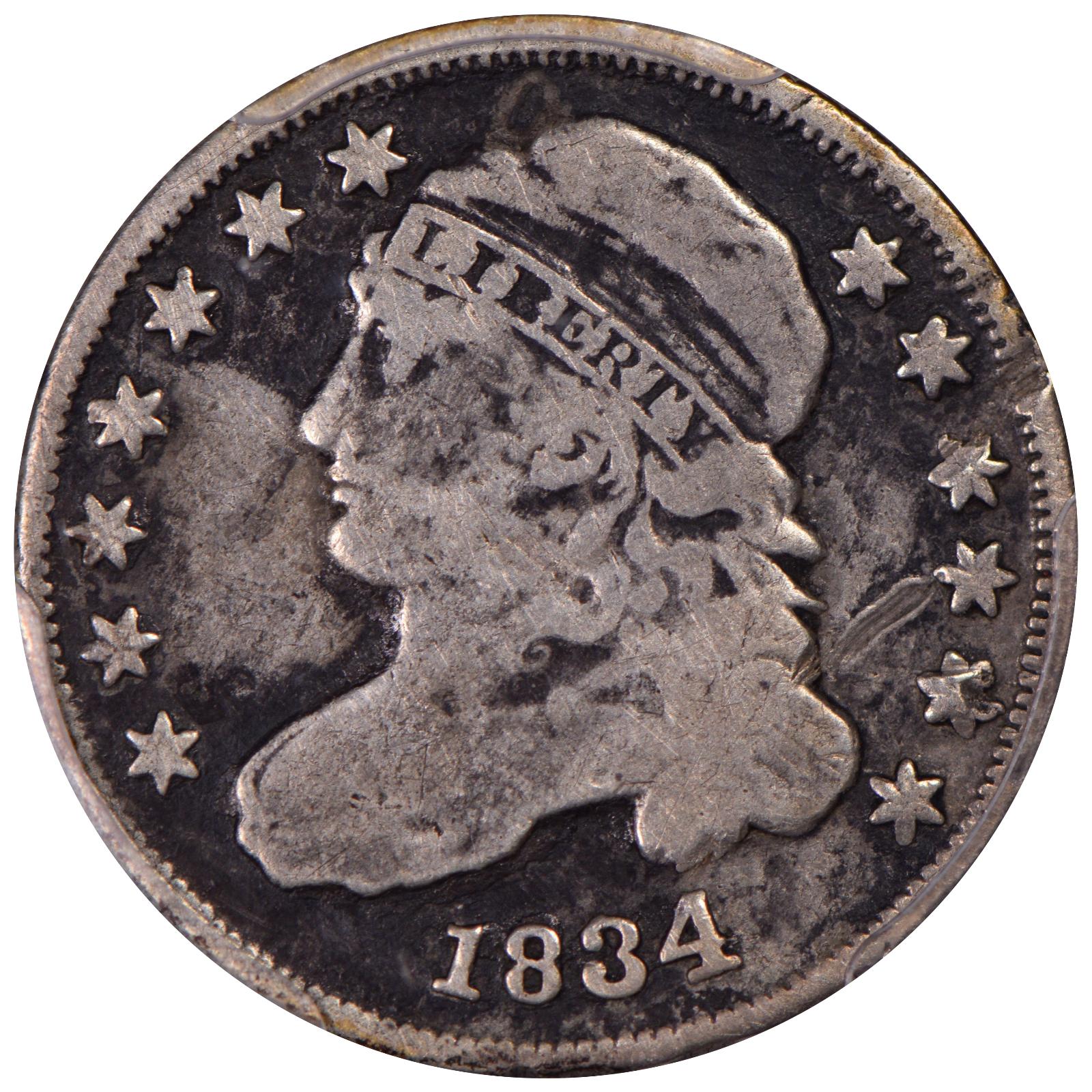 1834 JR-4 VG D51007292 Obverse