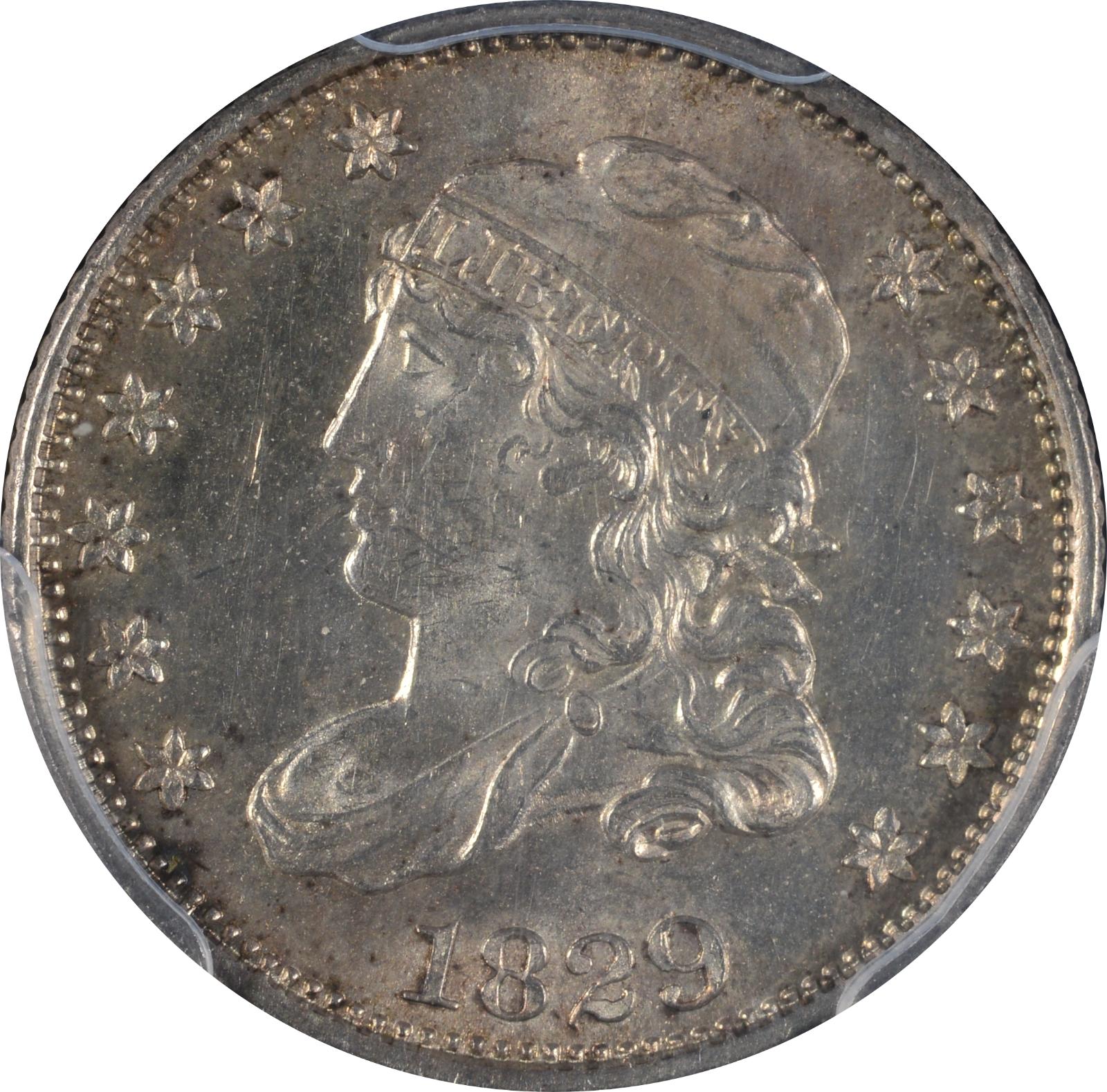 1829 LM-14 MS64 CAC PCGS 54206510 Obverse