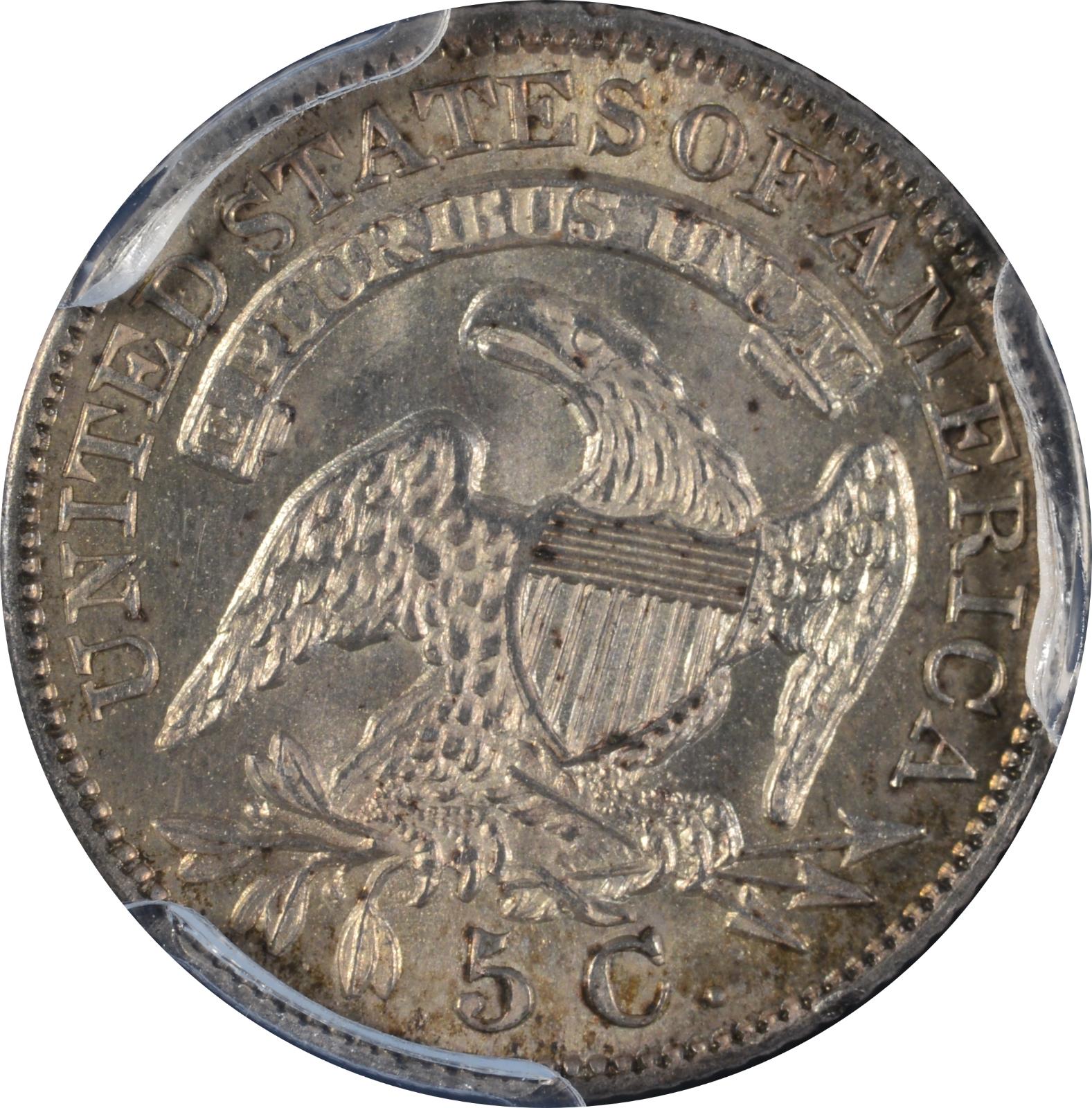 1829 LM-14 MS64 CAC PCGS 54206510 Reverse