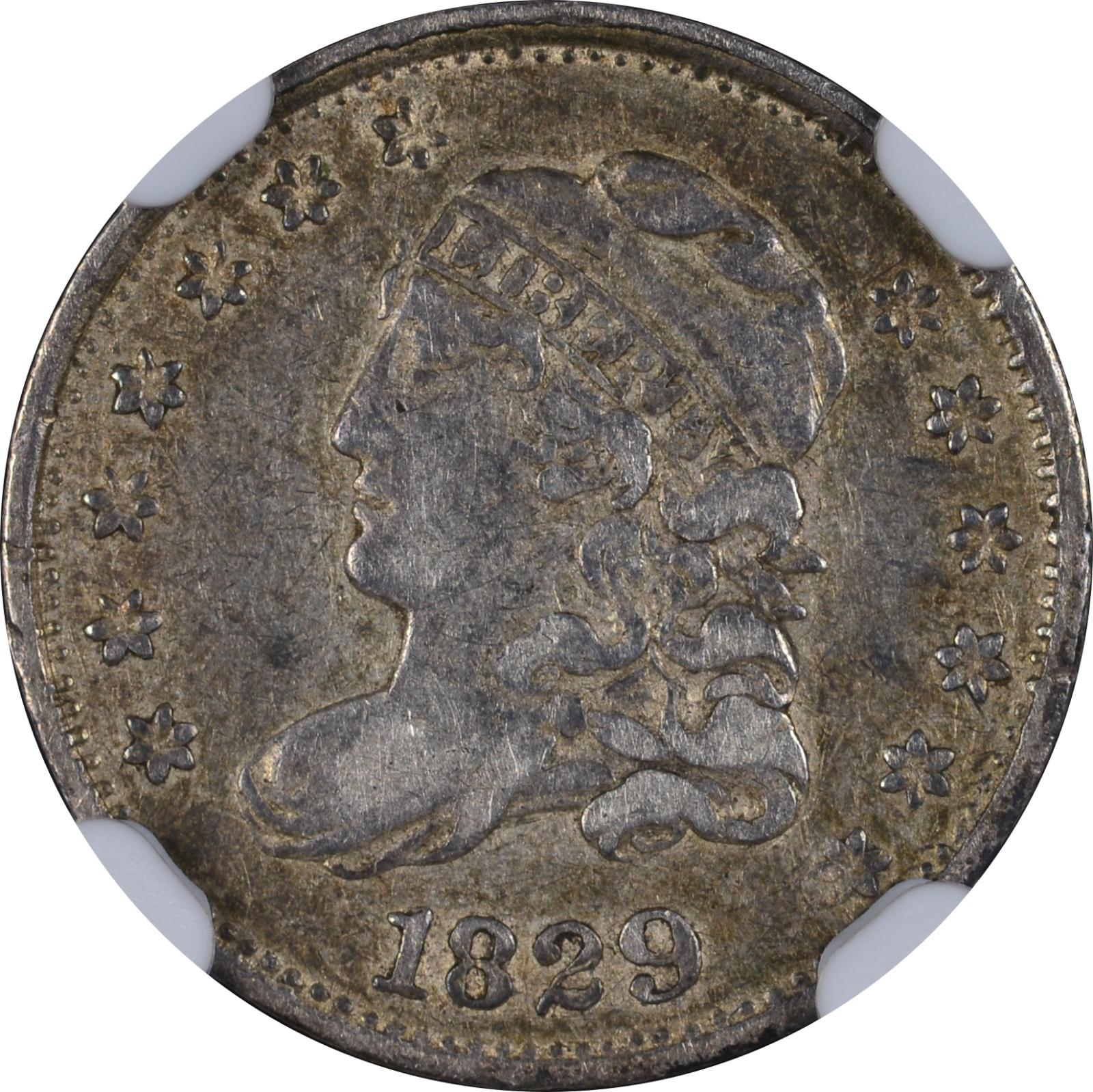 1829 LM-18 NGC XF-40 CAC 6062434-002 Obverse