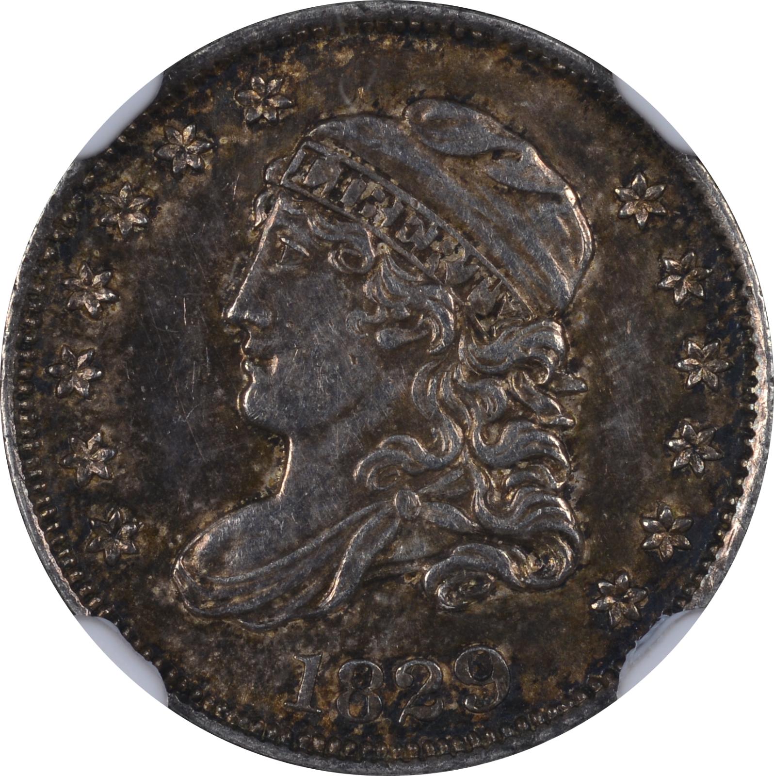 1829 LM-2 NGC MS-61 6704452-001 Obverse