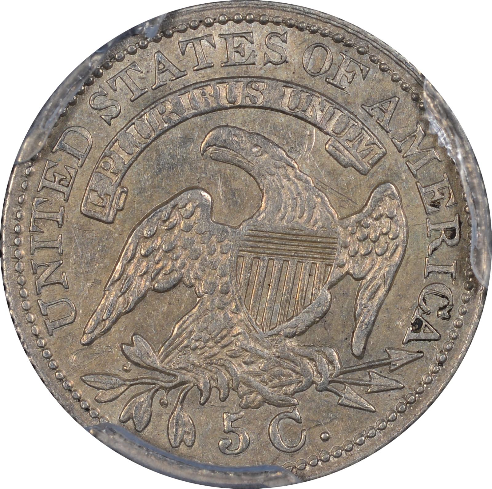 1829 LM-3 PCGS AU-55 45316884 Reverse