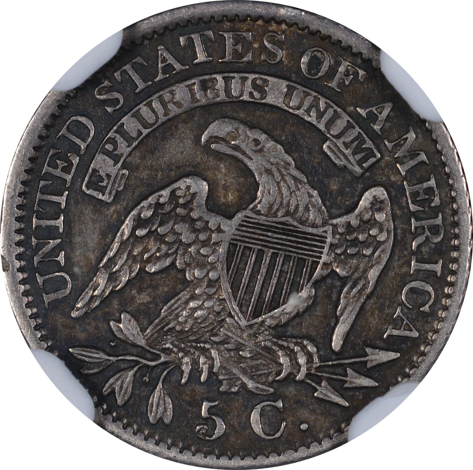 1829 LM-4 NGC AU-50 6062255-009 Reverse