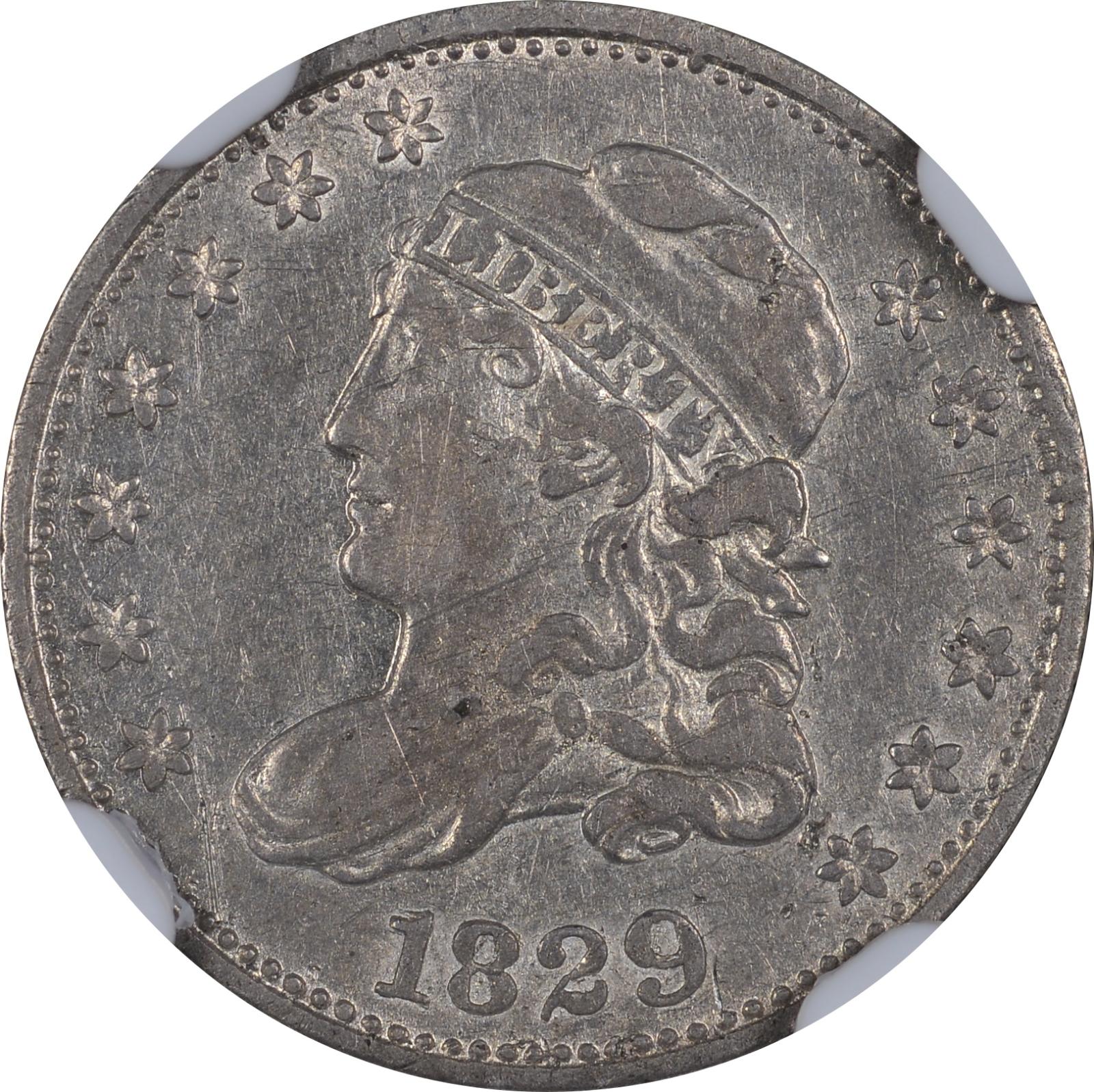 1829 LM-6.3 VEDS NGC XF-40 6062255-007 Obverse