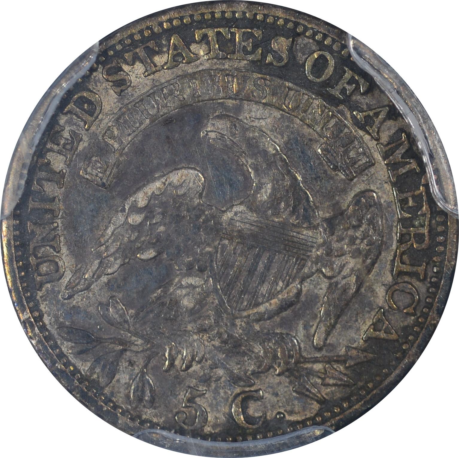1829 LM-7.3 PCGS VF-35 CAC 82666649 Reverse
