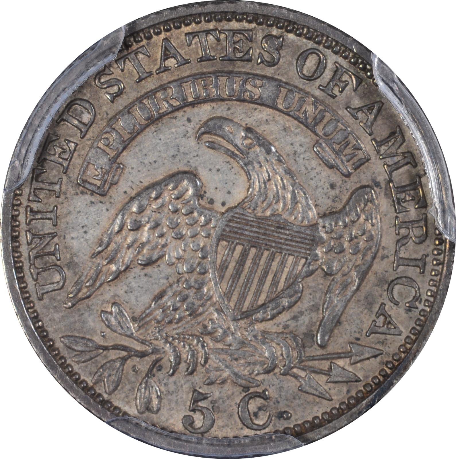 1829 LM-8 PCGS AU-50 48985706 Reverse