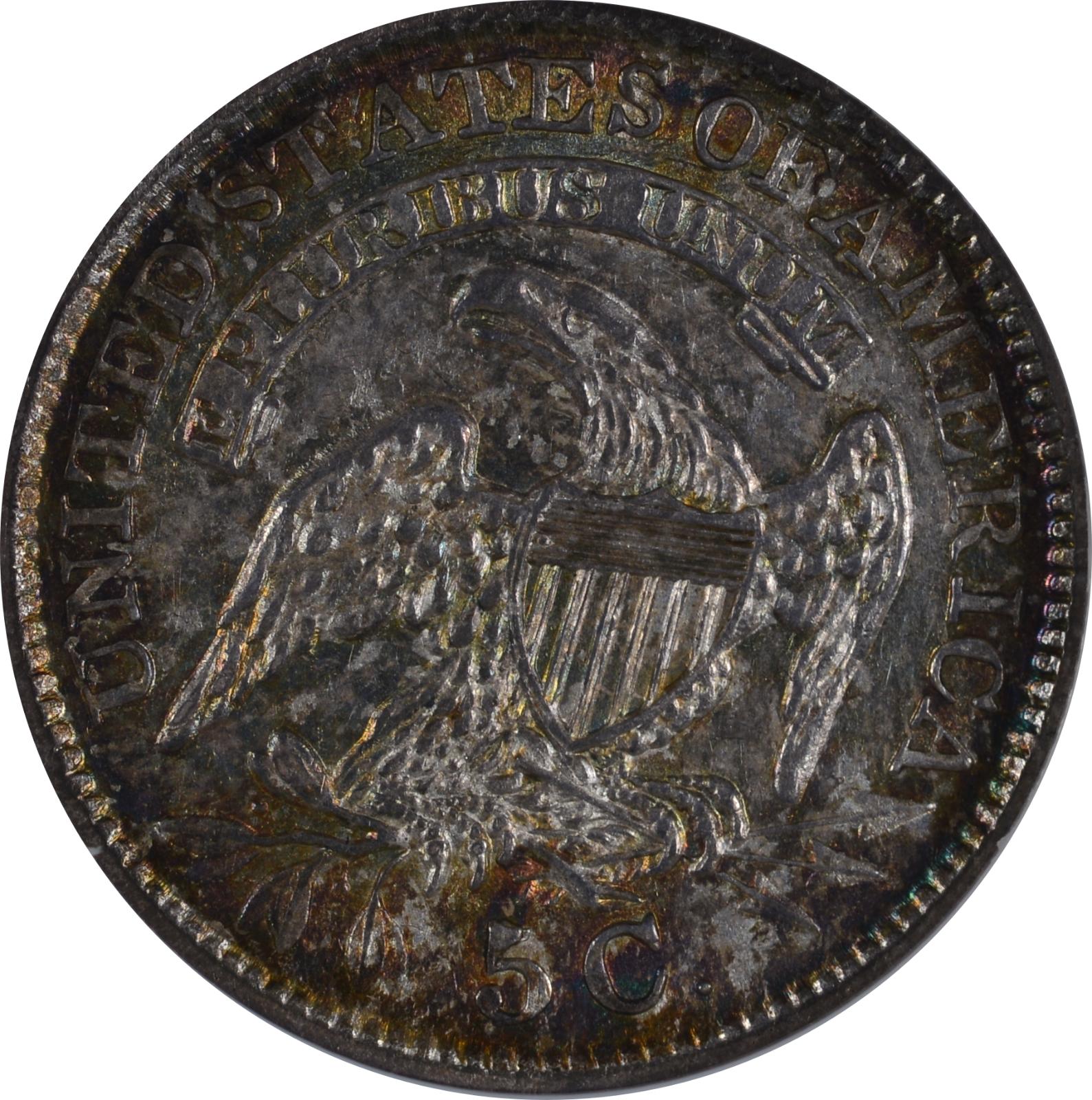 1830 LM-12 AU-58 CAC NGC 1892920-001 Reverse
