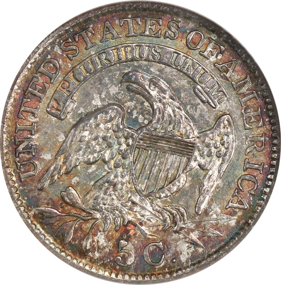 1830 LM-12 NGC AU-58 CAC 1892920-001 Reverse