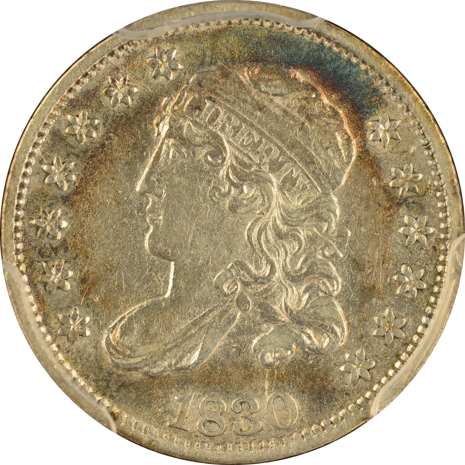 1830 LM-13 PCGS AU-50 41790448 Obverse