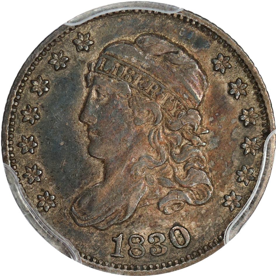 1830 LM-3 PCGS AU-50 CAC 27829846 Obverse