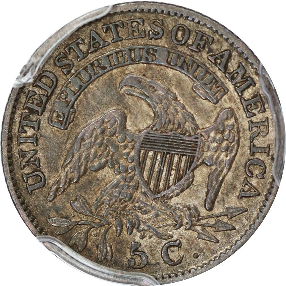 1830 LM-3 PCGS AU-50 CAC 27829846 Reverse