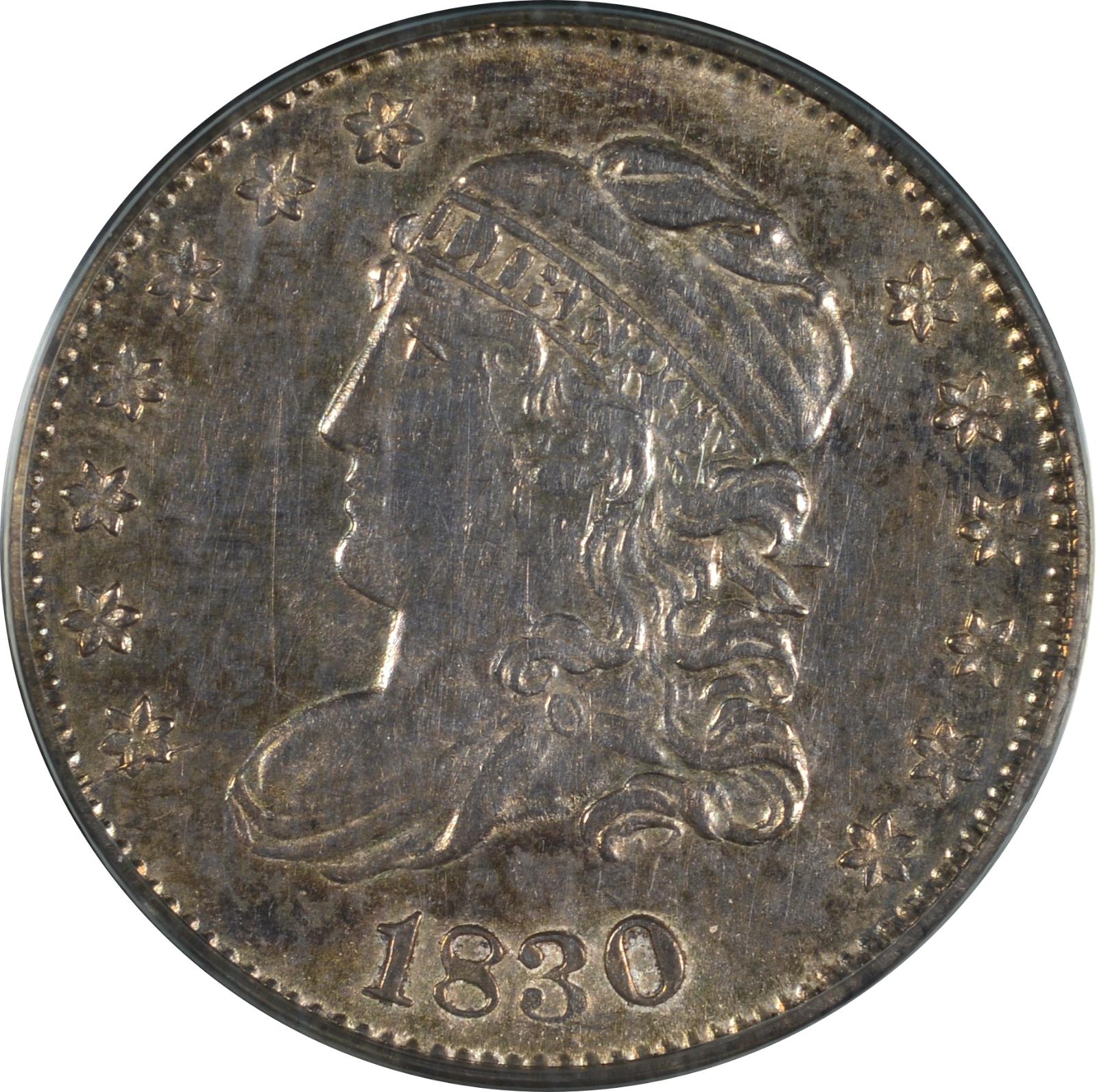 1830 LM-4.2 AU-55 PCGS 2317986 Obverse