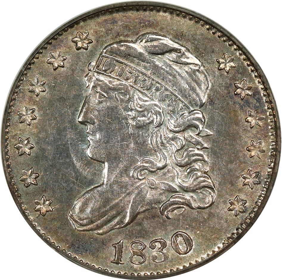 1830 LM-4.2 PCGS AU-55 2317986 Obverse
