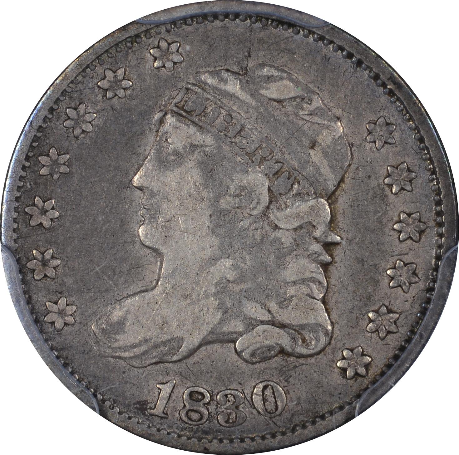 1830 LM-5 PCGS F-12 51066645 Obverse