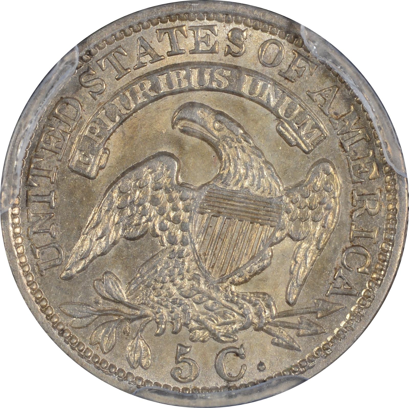 1830 LM-9.1 MS-62 PCGS 43676869 Reverse