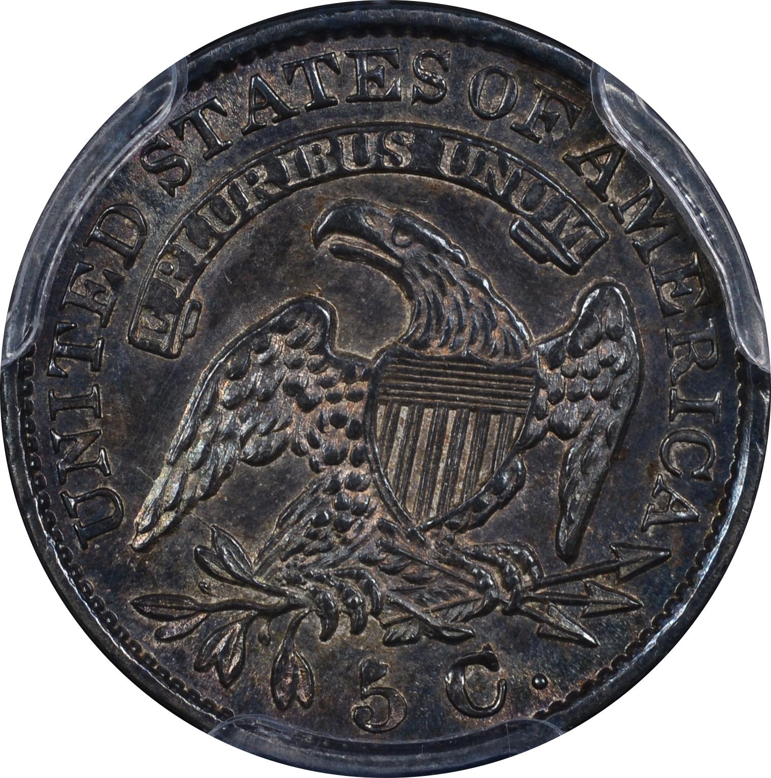1831 LM-5 PCGS MS-62 37054984 Reverse