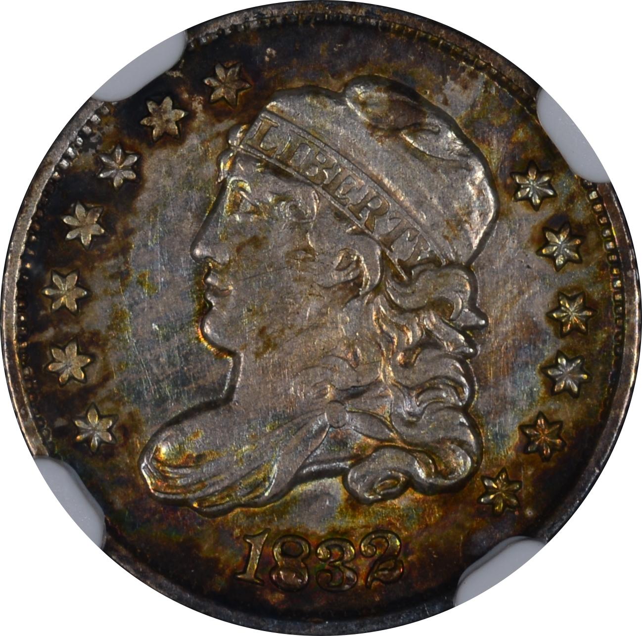 1832 LM-12 NGC AU-58 CAC 4664078-002 Obverse