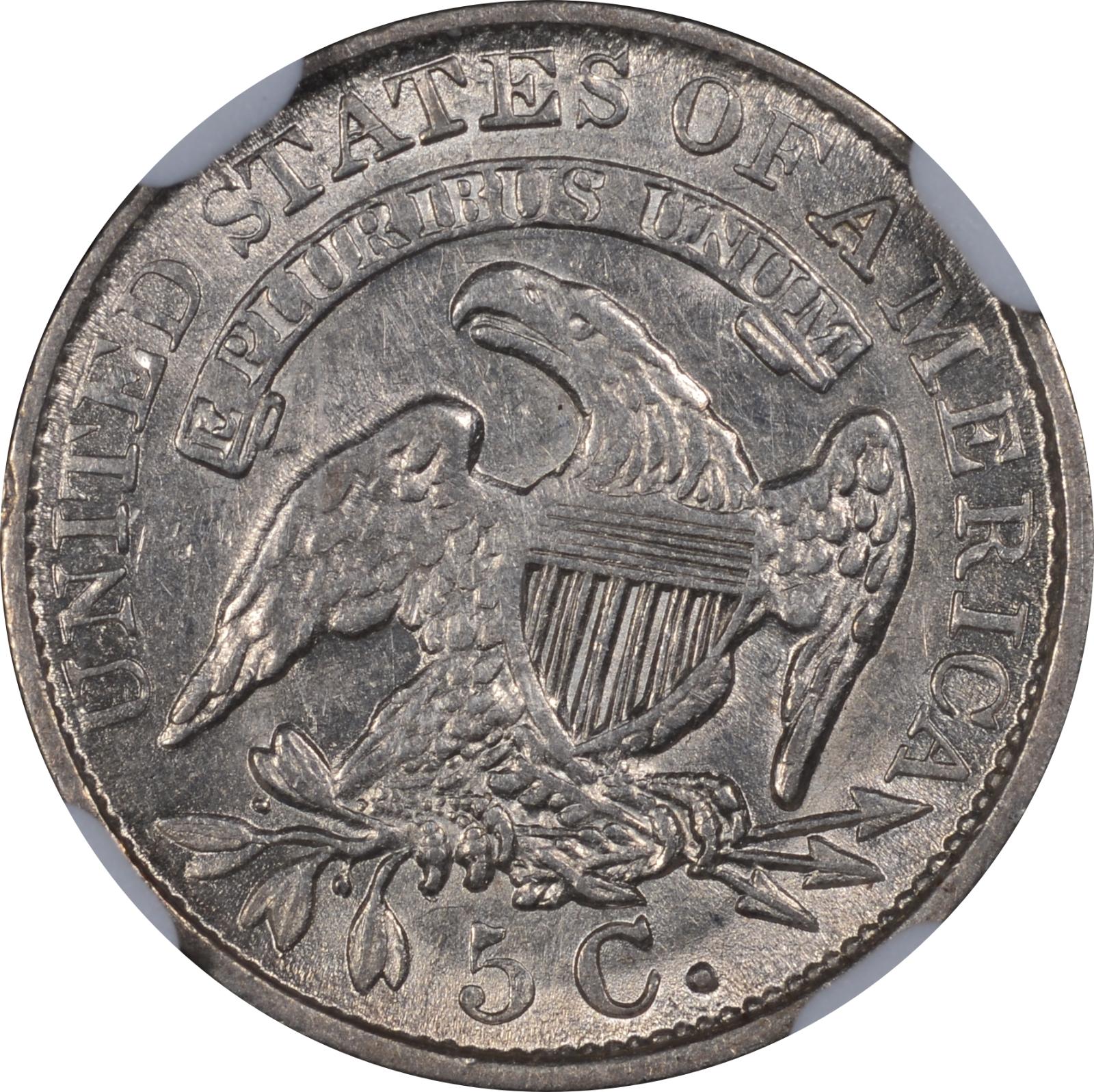 1832 LM-13 NGC AU-53 CAC 6062238-014 Reverse