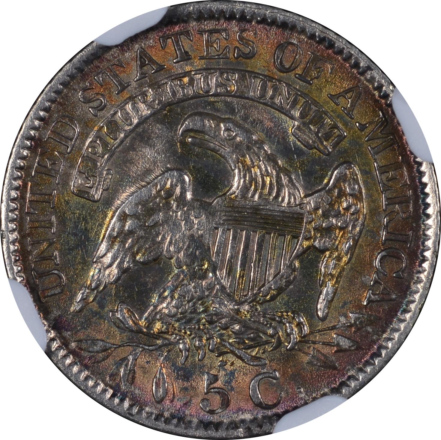 1832 LM-2 NGC AU-58 6529596-002 Reverse