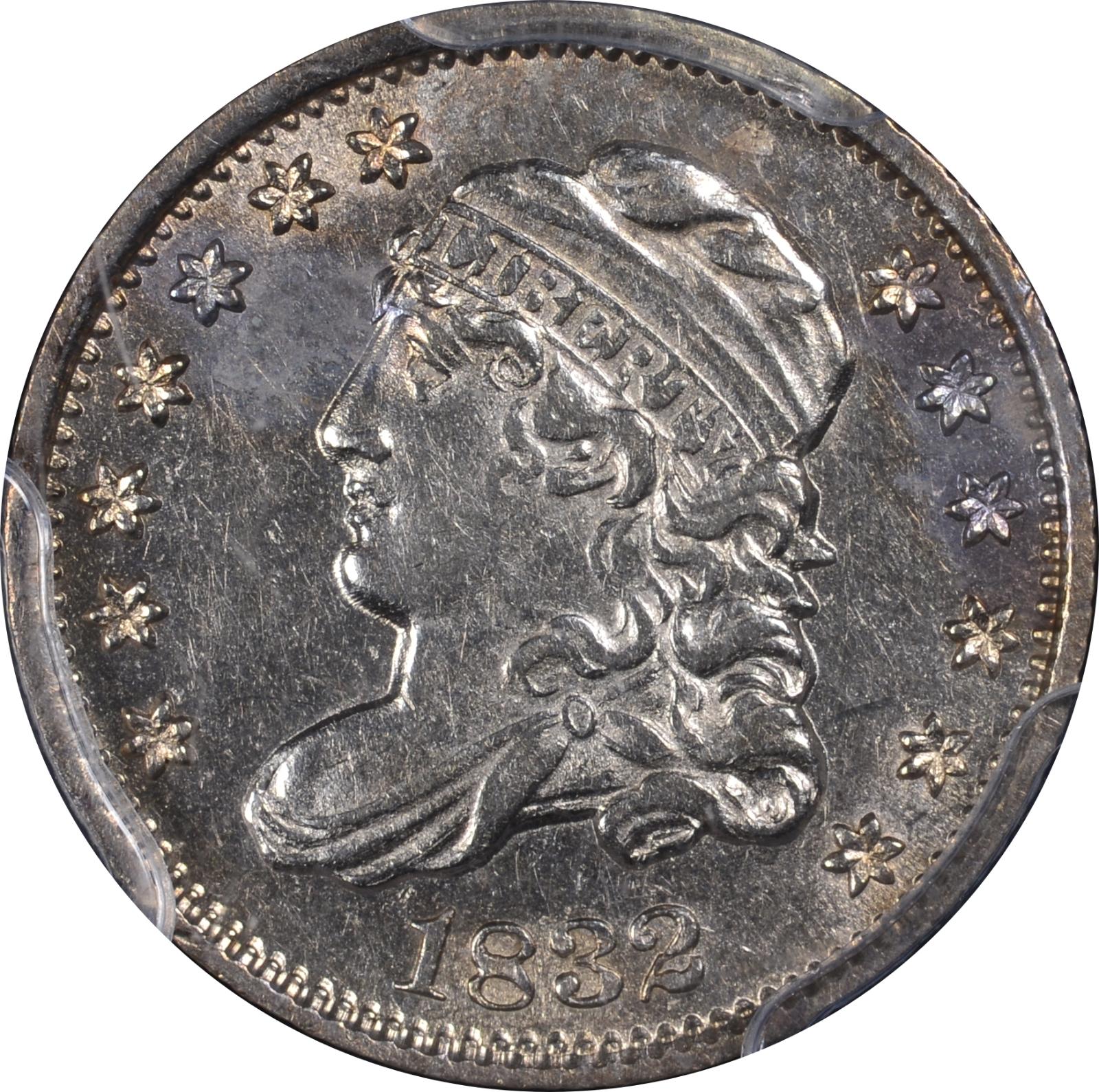 1832 LM-5 EDS PCGS AU-55 27296456 Obverse