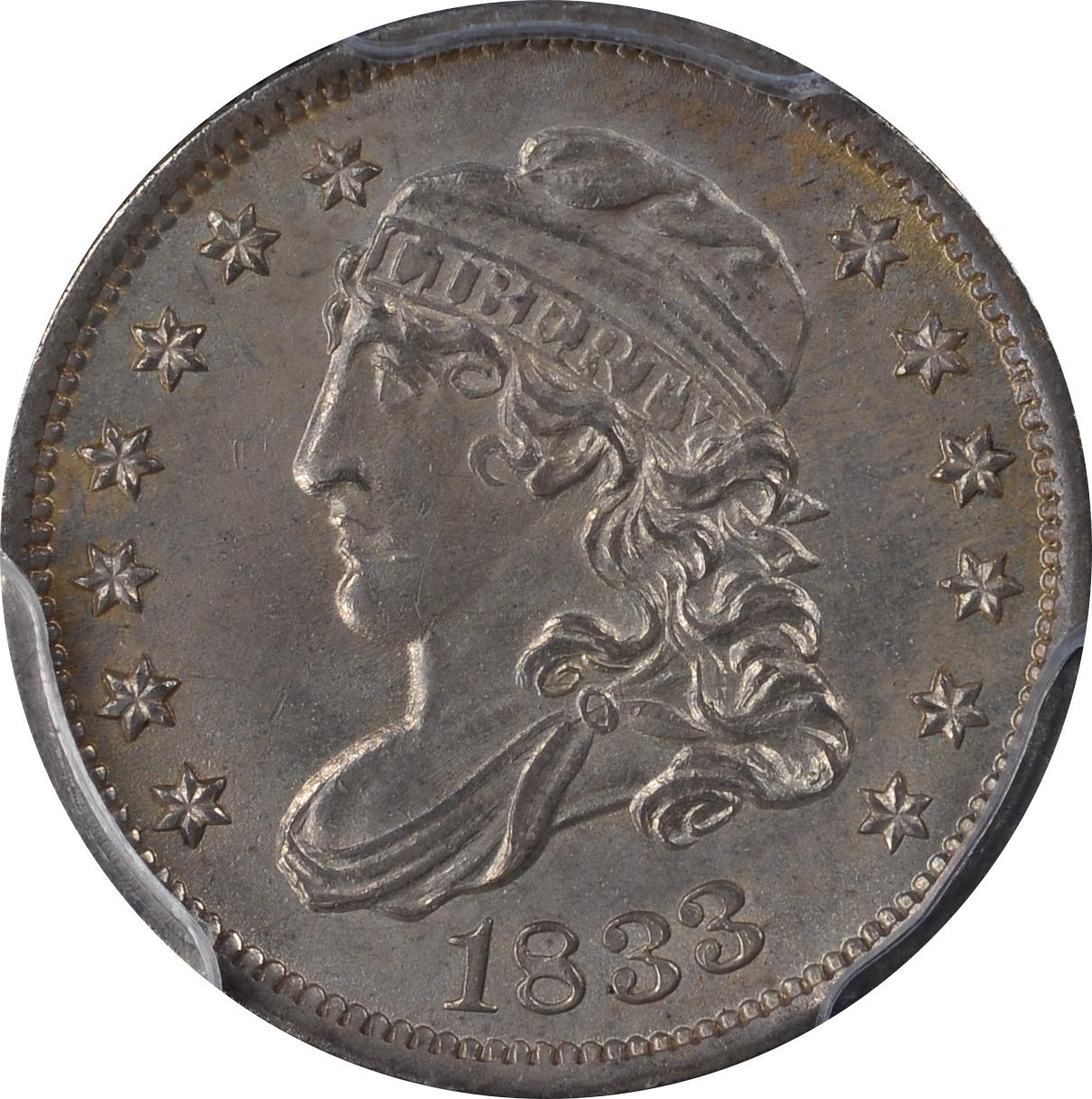 1833 LM-1 PCGS MS-63 38482575 Obverse