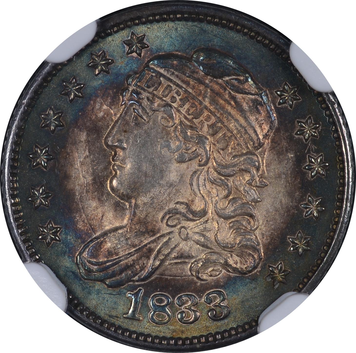 1833 LM-3.2 NGC MS-64 6972162-004 Obverse