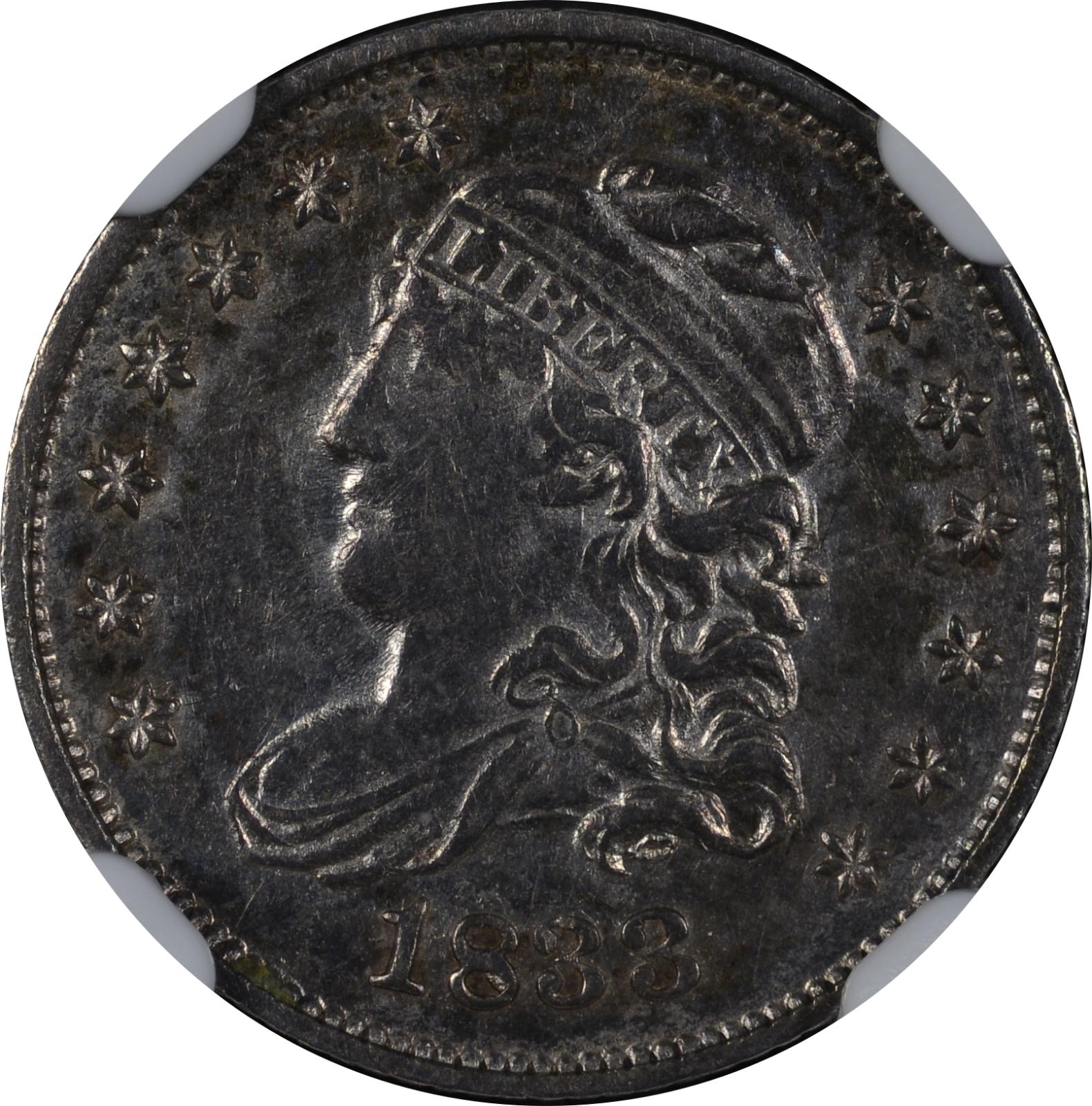 1833 LM-9.1 NGC AU-55 4840316-012 Obverse