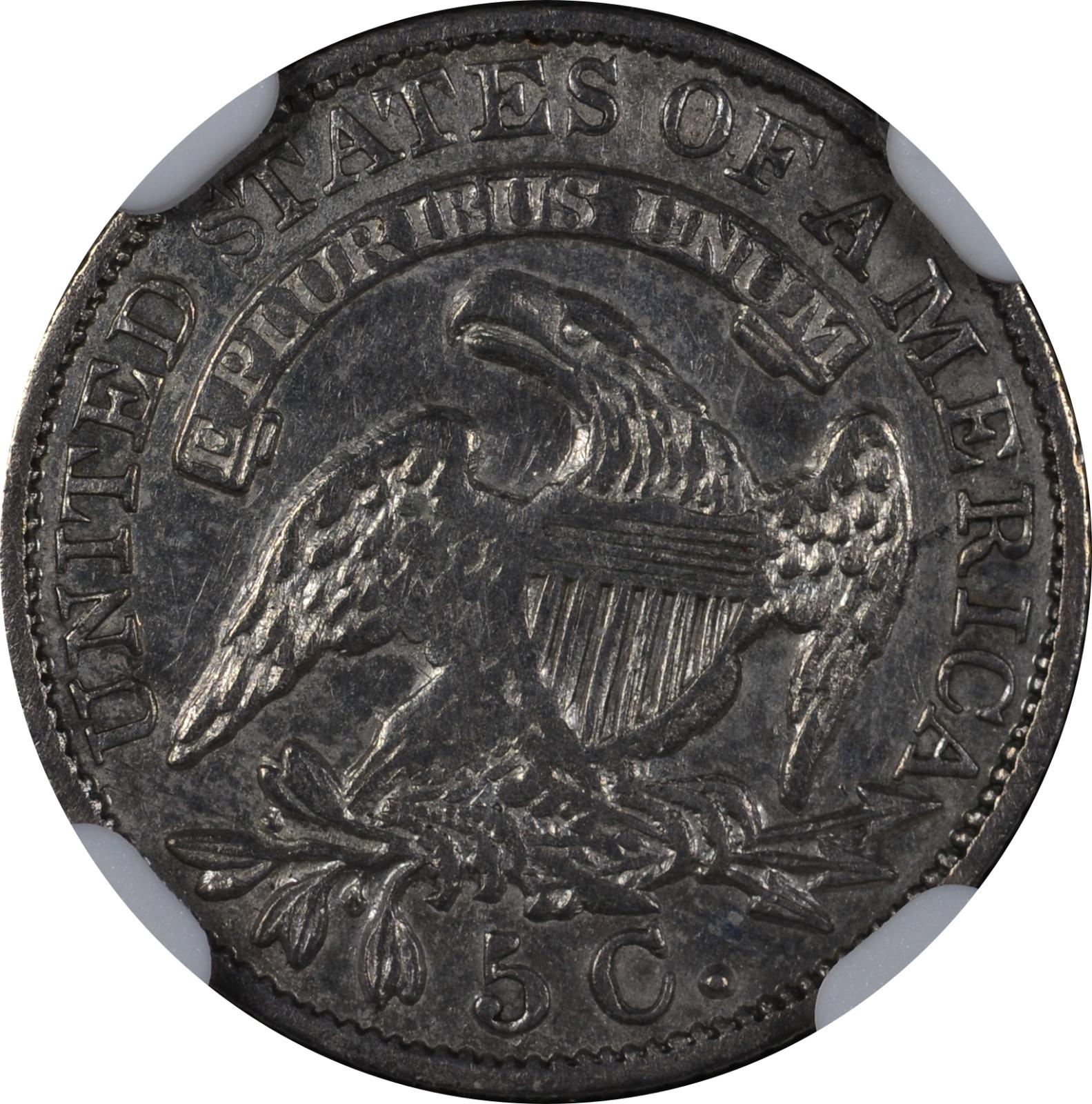 1833 LM-9.1 NGC AU-55 4840316-012 Reverse