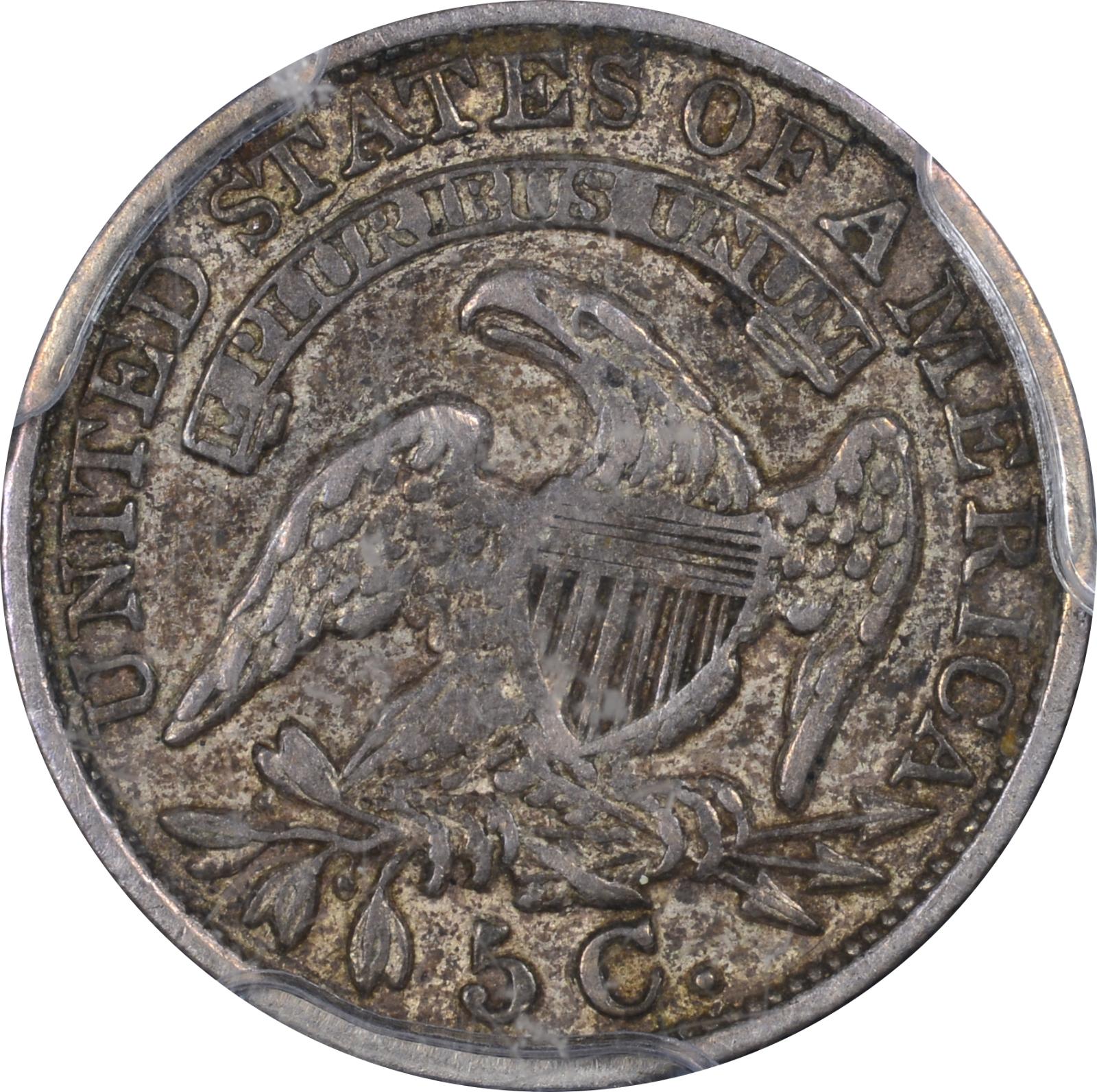 1833 LM-9.1 PCGS XF-45 26780061 Label Missatr Reverse