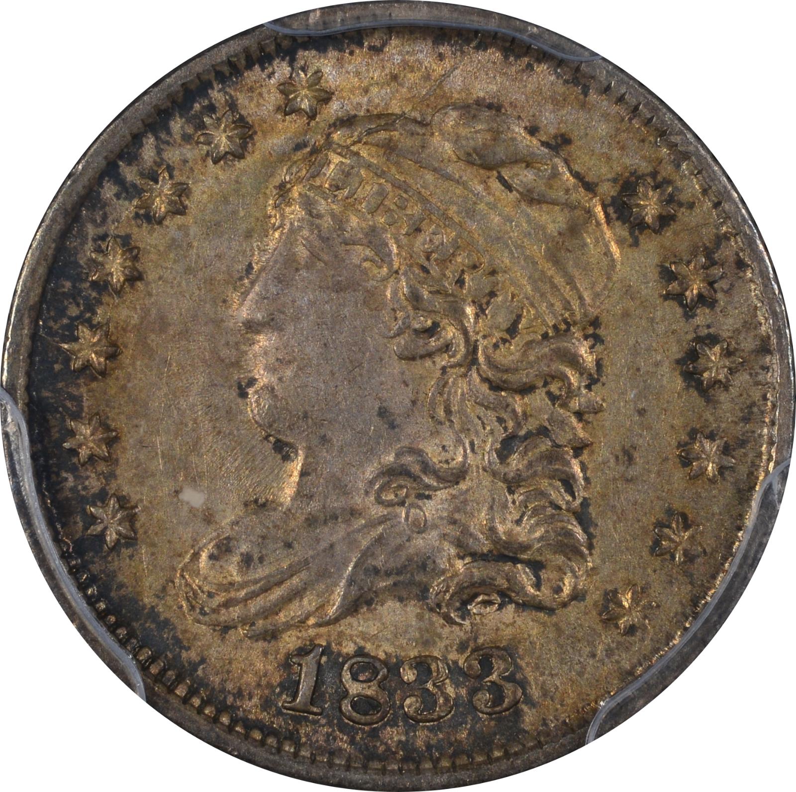 1833 LM-9.2 PCGS MS-63 32952555 Obverse