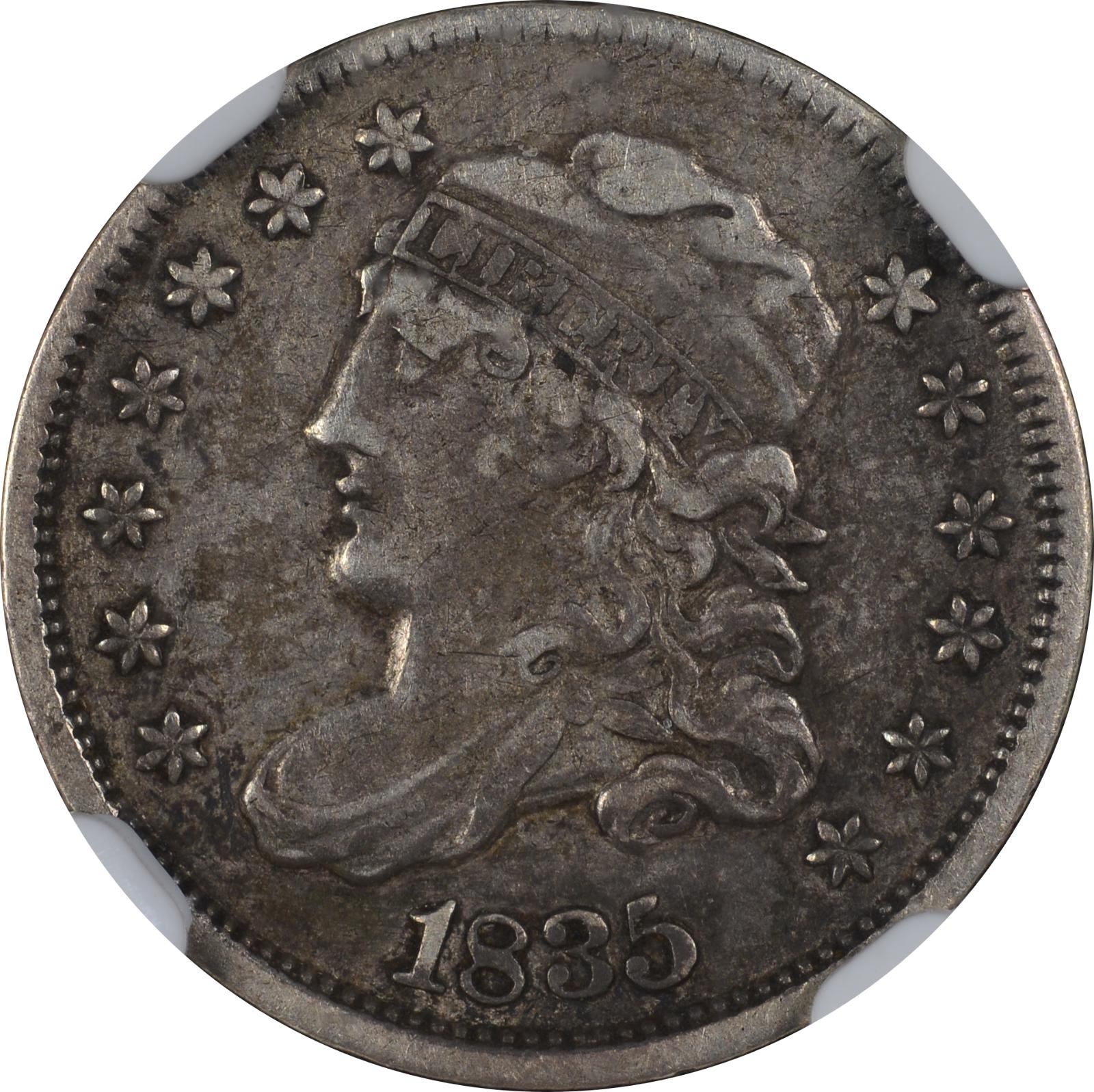 1835 LM-4 NGC XF-40 2012442-033 Obverse