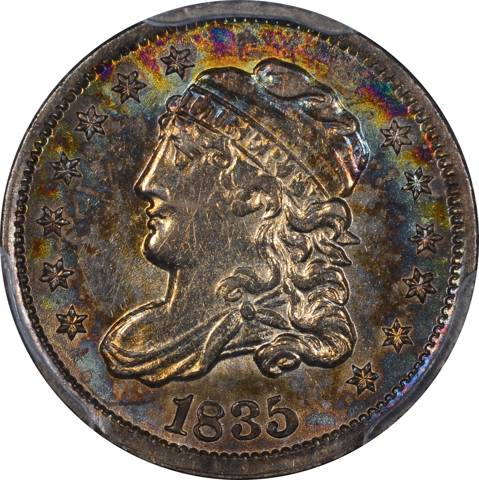 1835 LM-4 PCGS MS-62 49056377 Obverse