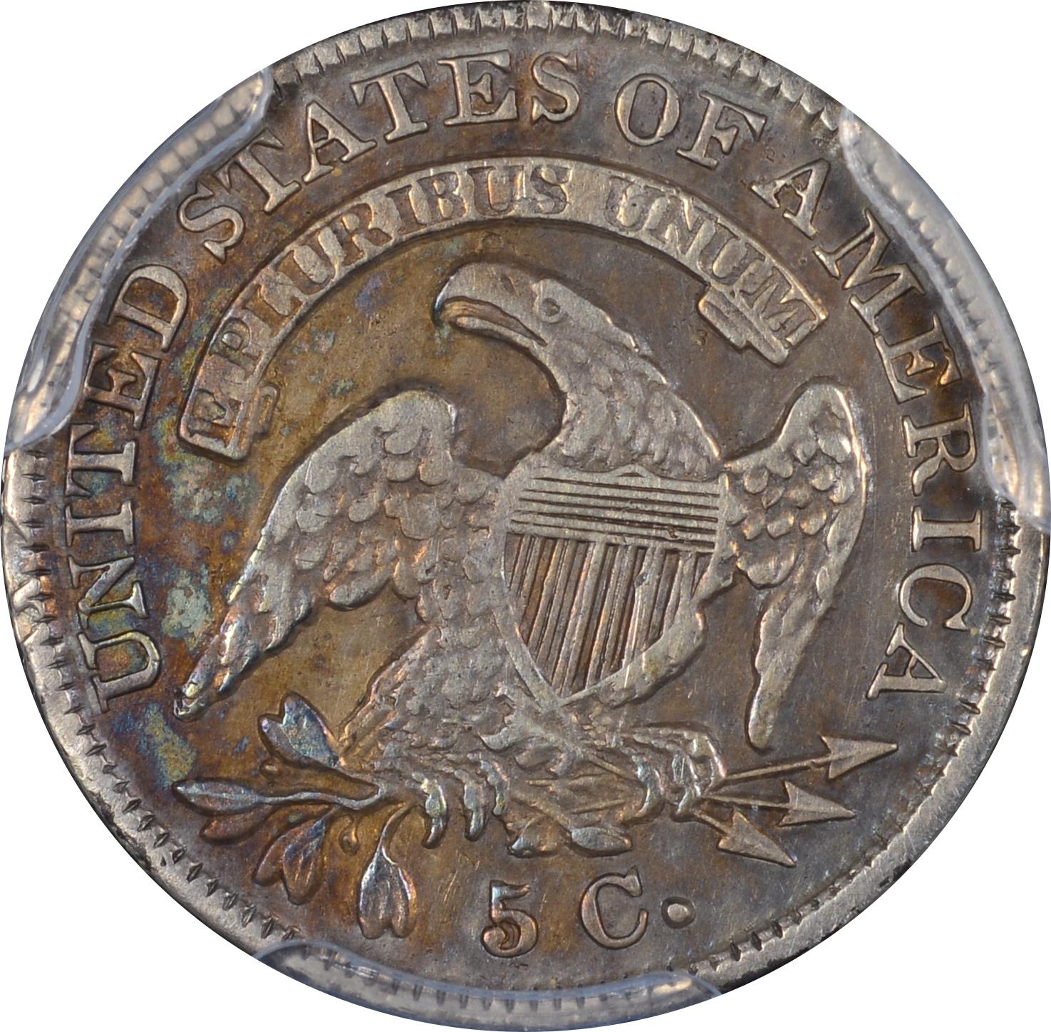 1835 LM-5.1 PCGS XF-Det-Cl 48305069 Reverse