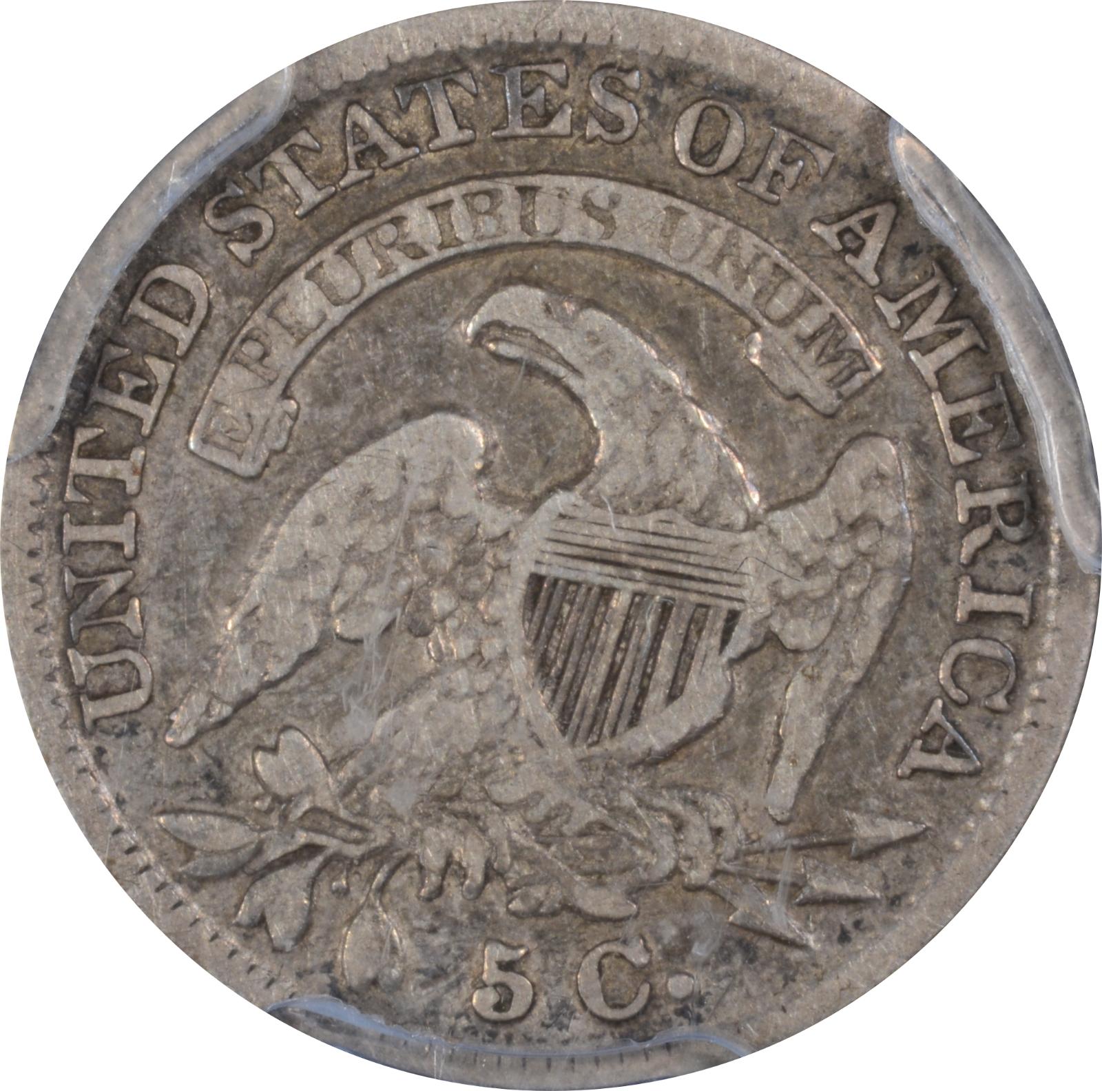 1835 LM-5.2 PCGS F-15 81834825 Reverse