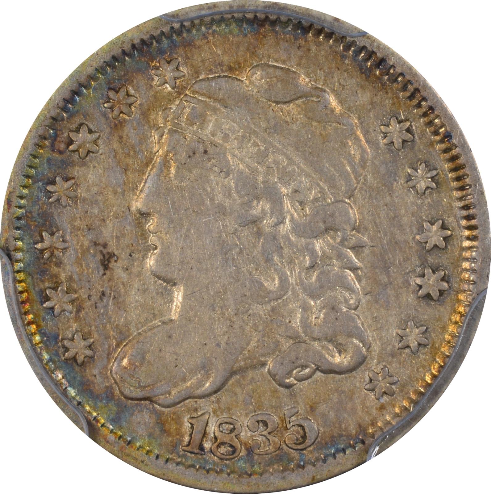1835 LM-5.2 PCGS VF-25 45724116 Obverse