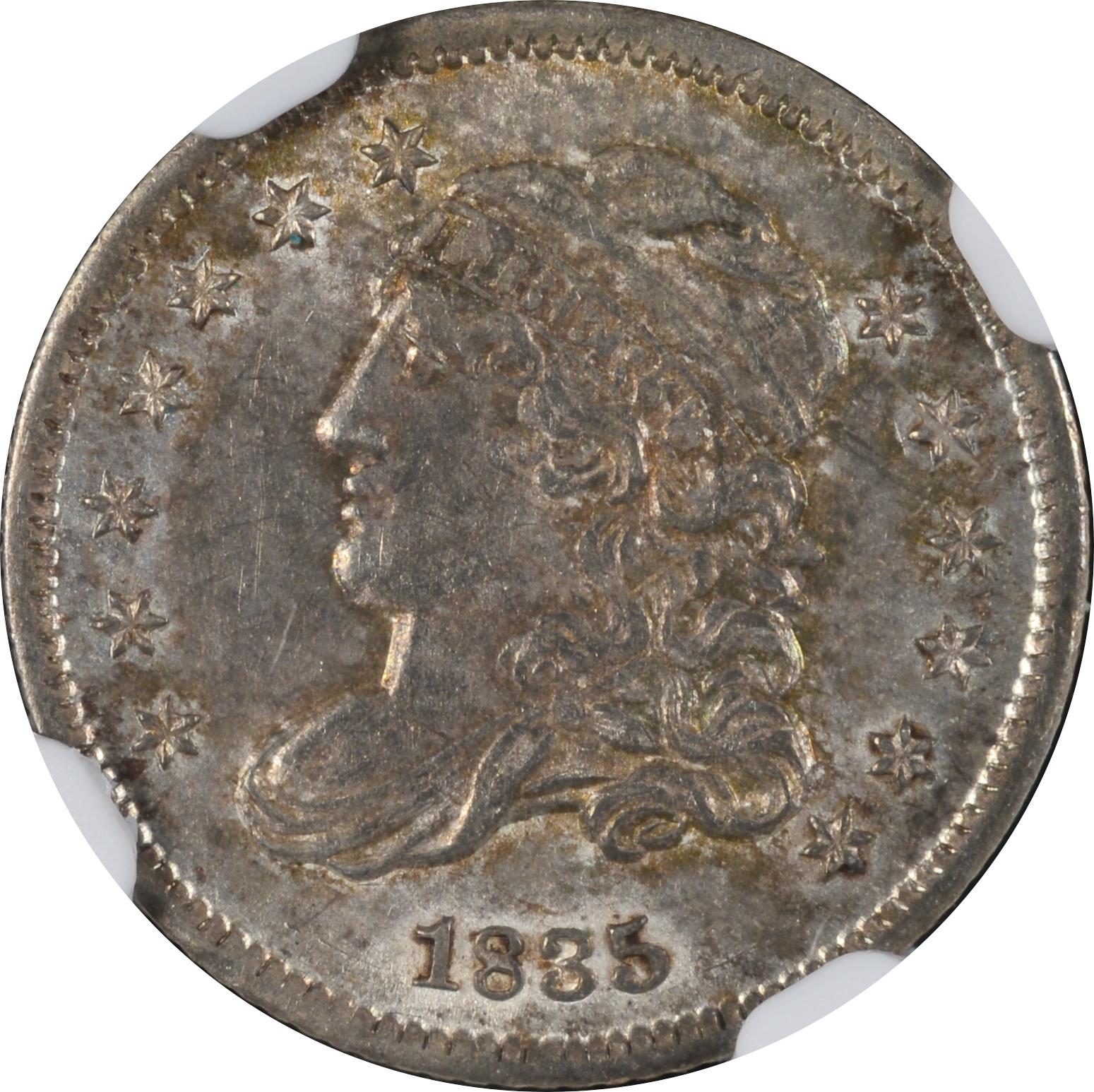 1835 LM-8.1 VEDS NGC MS-62 5844930-004 Obverse